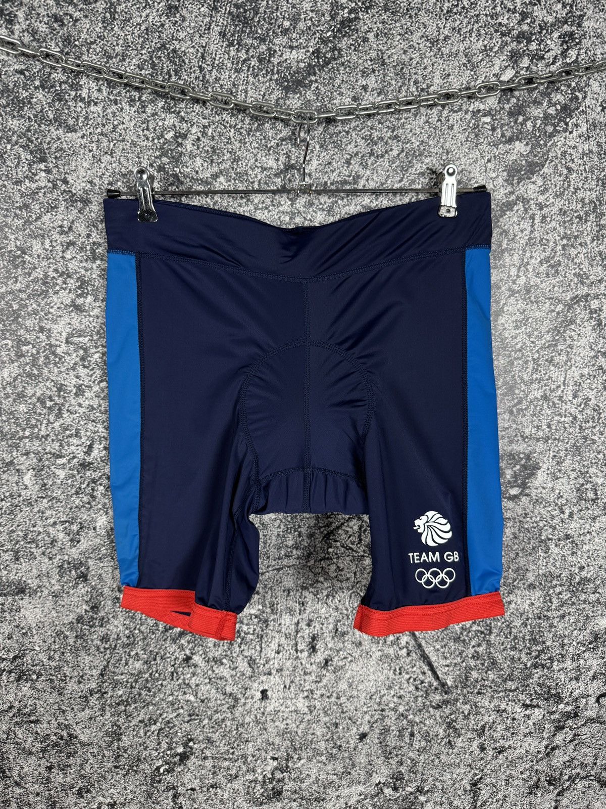 Adidas Team GB Cycling Bib Shorts Olympic Games Made in Italy XL Size US 38 / EU 54 - 1 Thumbnail
