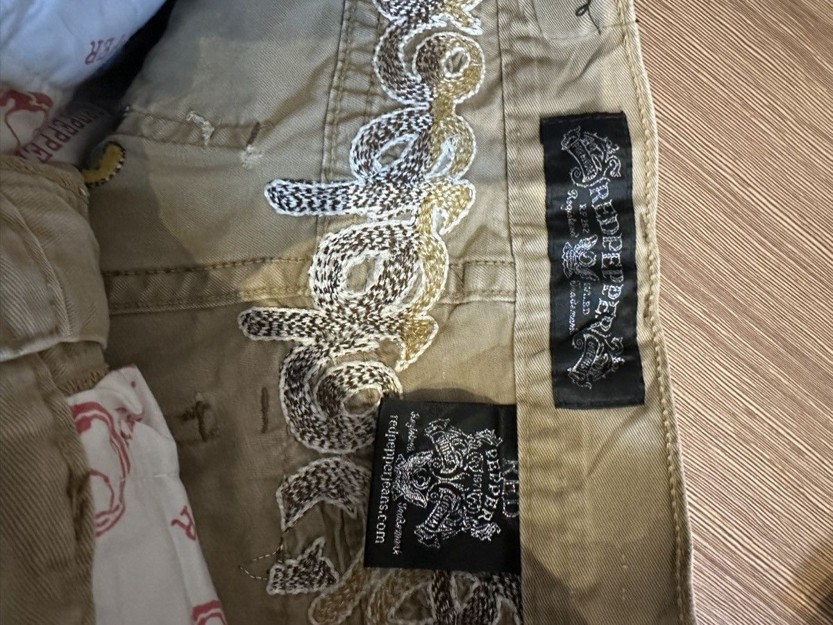Ed Hardy × Kanye West × Vintage ED HARDY REDPEPPER Size US 30 / EU 46 - 9 Thumbnail