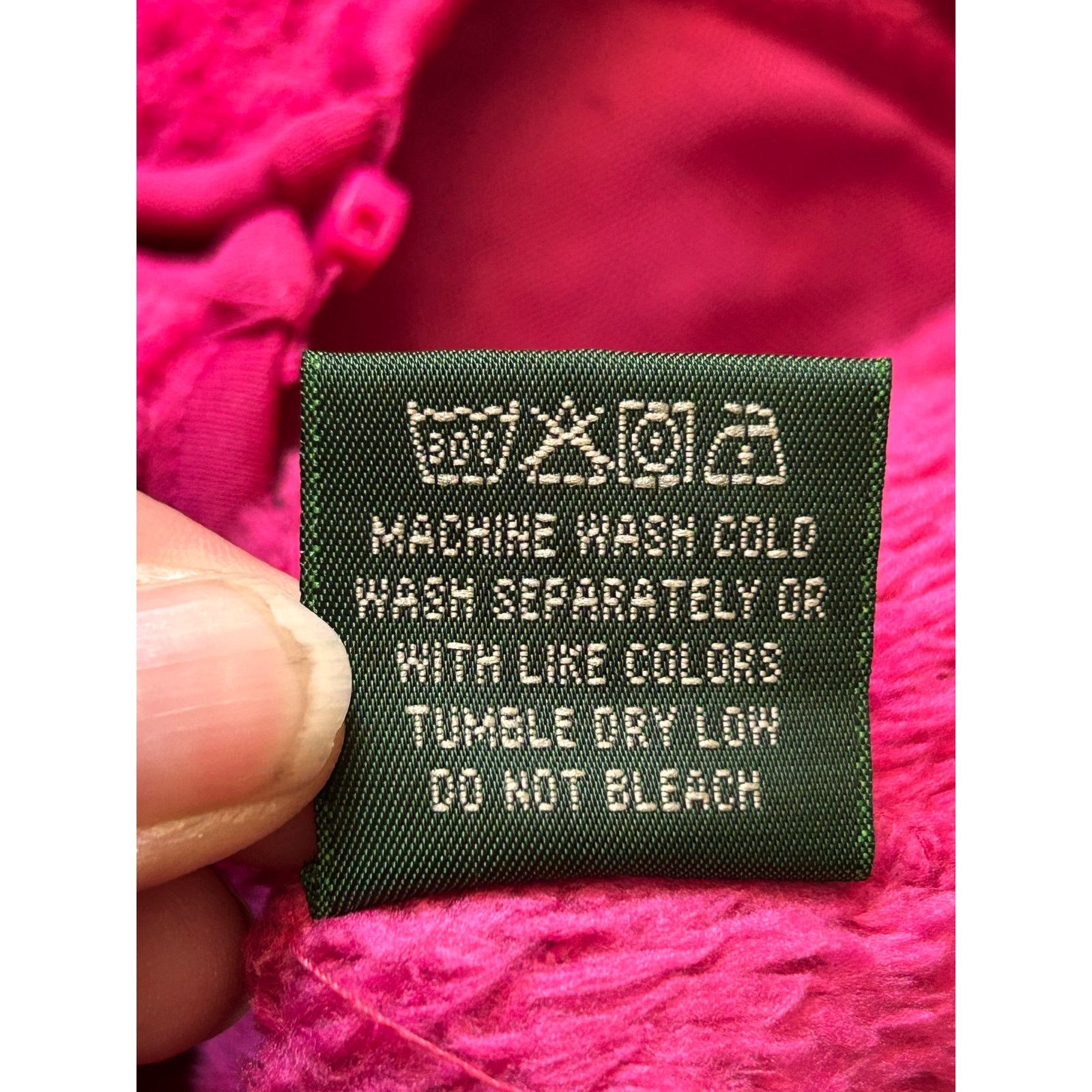 Other Women’s full zip hot pink hoodie. 777 super brand Sz M soft Size M / US 6-8 / IT 42-44 - 6 Thumbnail