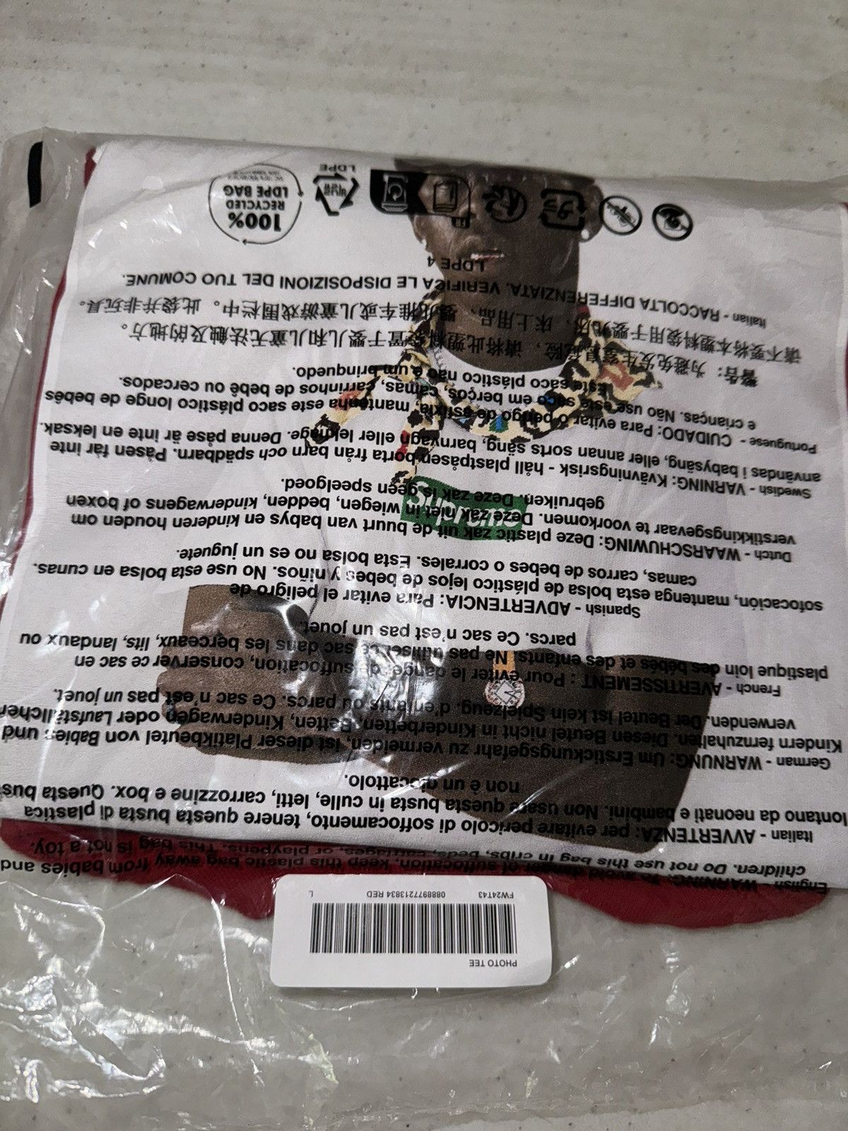 Supreme × Tyler The Creator Supreme Tyler The Creator Photo Tee Size US L / EU 52-54 / 3 - 2 Thumbnail
