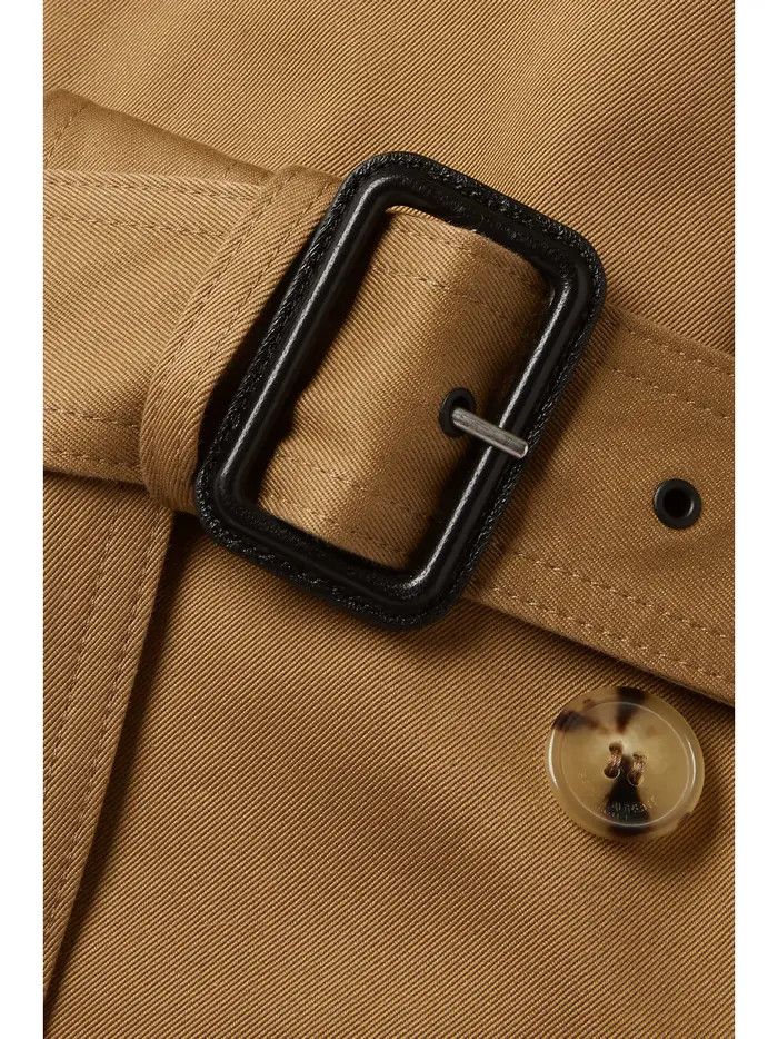 Saint Laurent Paris o1bcso1str1124 Trench Coat In Lambskin in Camel Size US M / EU 48-50 / 2 - 2 Thumbnail