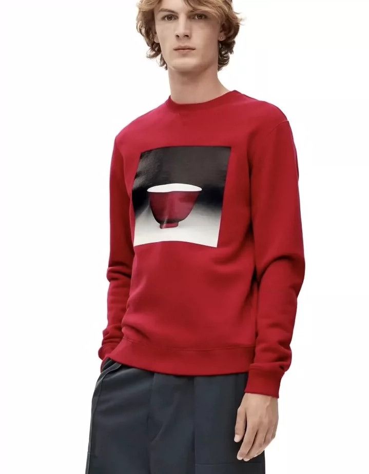 Loewe LOEWE Men's porcelain museum limited edition thick hoodie Size US XS / EU 42 / 0 - 1 Thumbnail