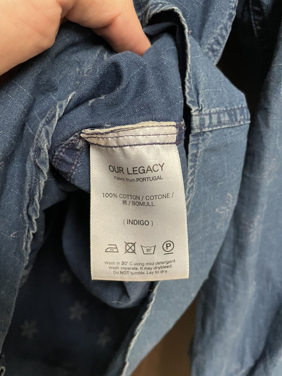 Our Legacy Índigo flower patern Size US M / EU 48-50 / 2 - 5 Thumbnail