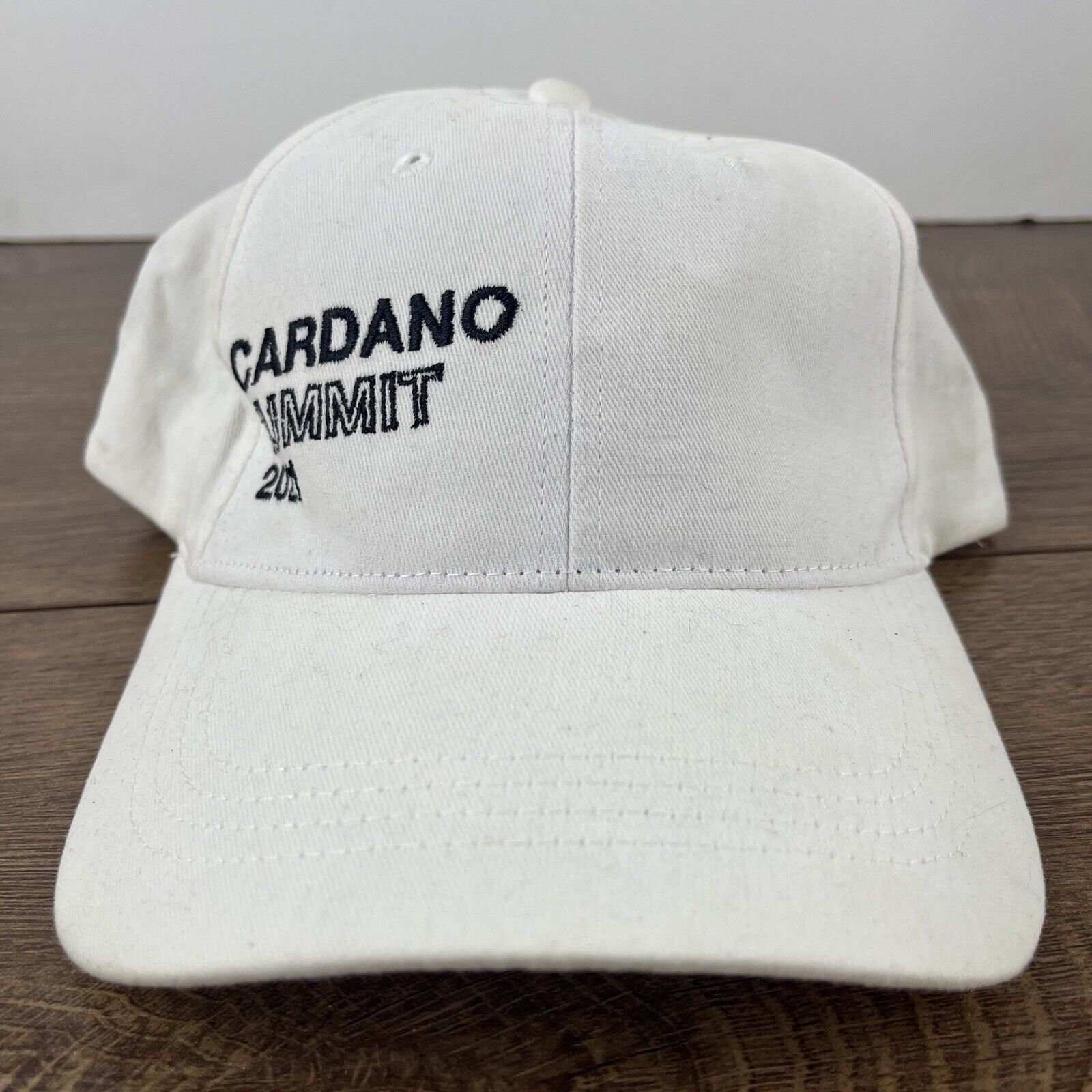 Other Cardano Summit 2021 Hat Cardano White Hat Adjustable Adult S Size ONE SIZE - 5 Thumbnail