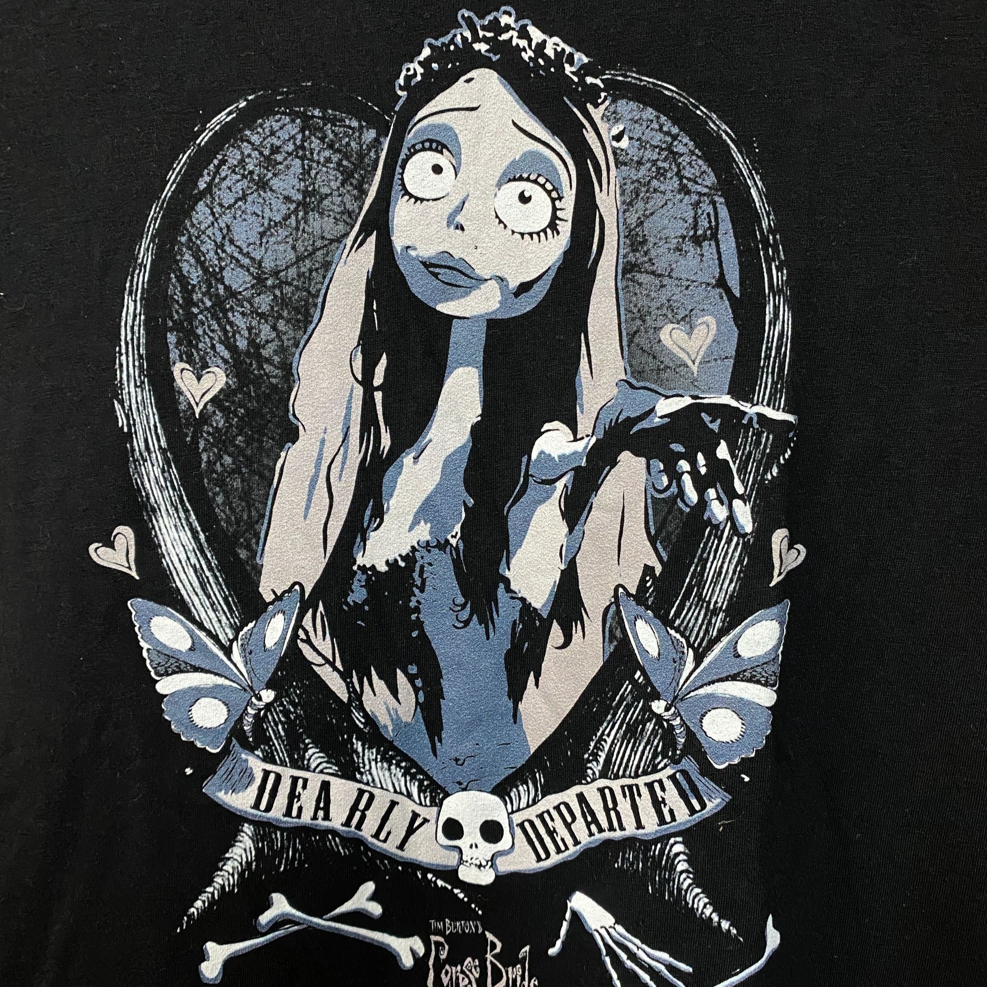 Ripple Junction Tim Burton's Corpse Bride Emily Dearly Departed T-Shirt Larg Size US L / EU 52-54 / 3 - 3 Thumbnail