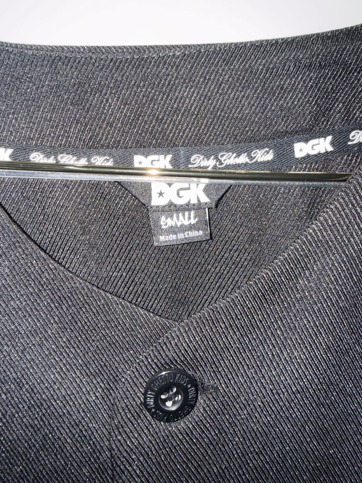 DGK Black DGK (Dirty Ghetto Kids) baseball-style jersey Size US S / EU 44-46 / 1 - 7 Thumbnail