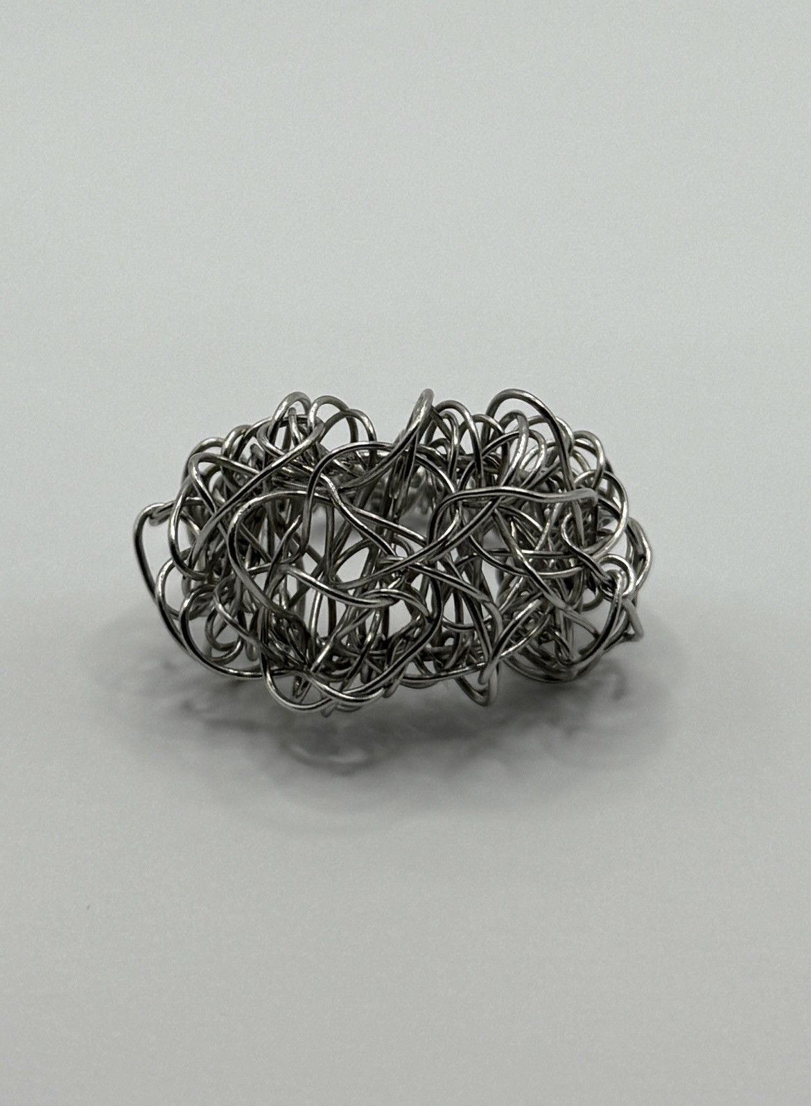 Seditionaries Handmade Raw Stainless Steel Ring Size ONE SIZE - 2 Thumbnail