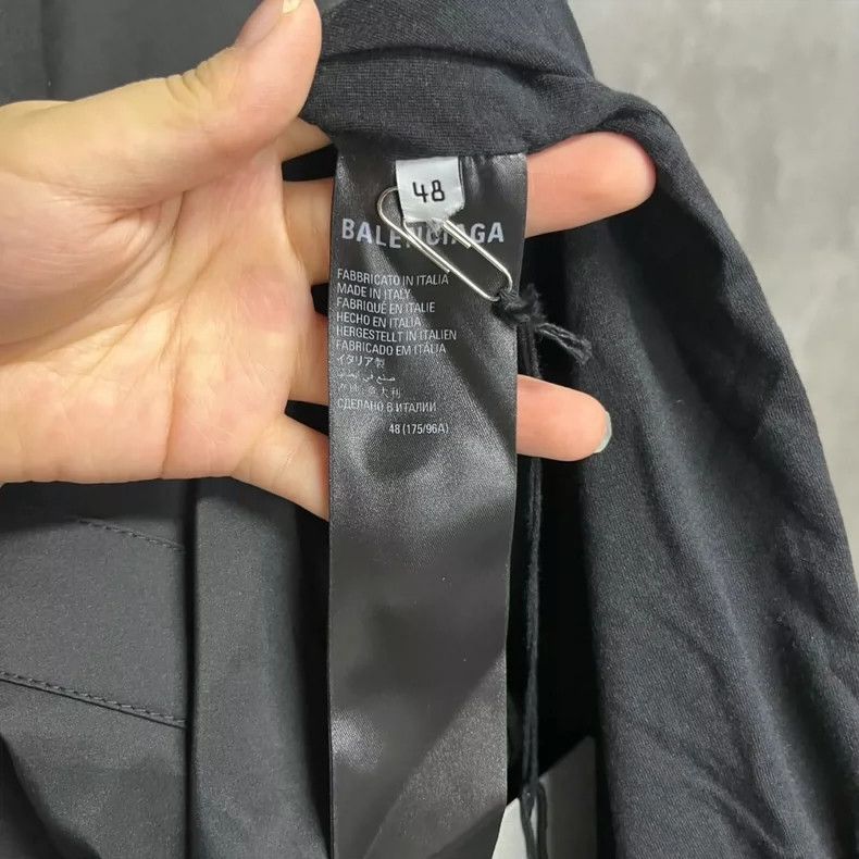 Balenciaga Balenciaga Black Rock Band Lightning Letter Logo Printed H Size US S / EU 44-46 / 1 - 5 Thumbnail