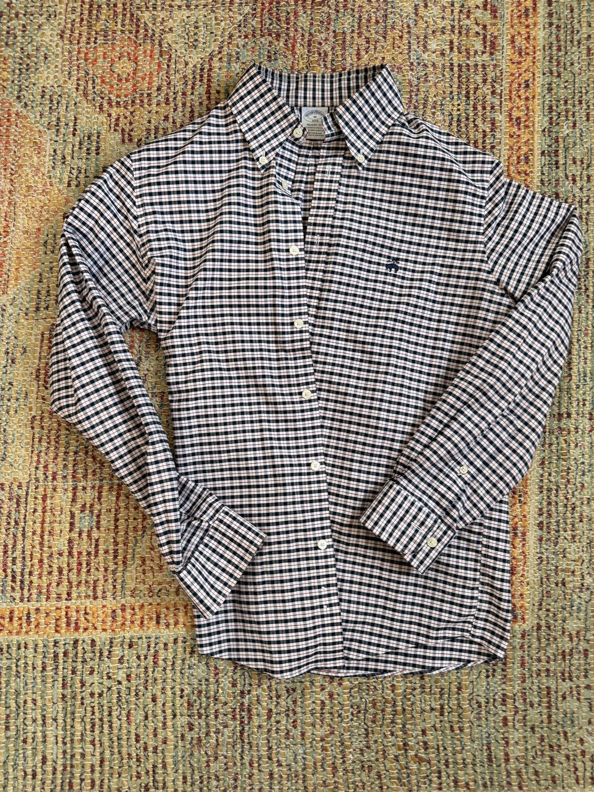 Brooks Brothers Brooks Brothers Button Up Shirt Size US M / EU 48-50 / 2 - 1 Thumbnail