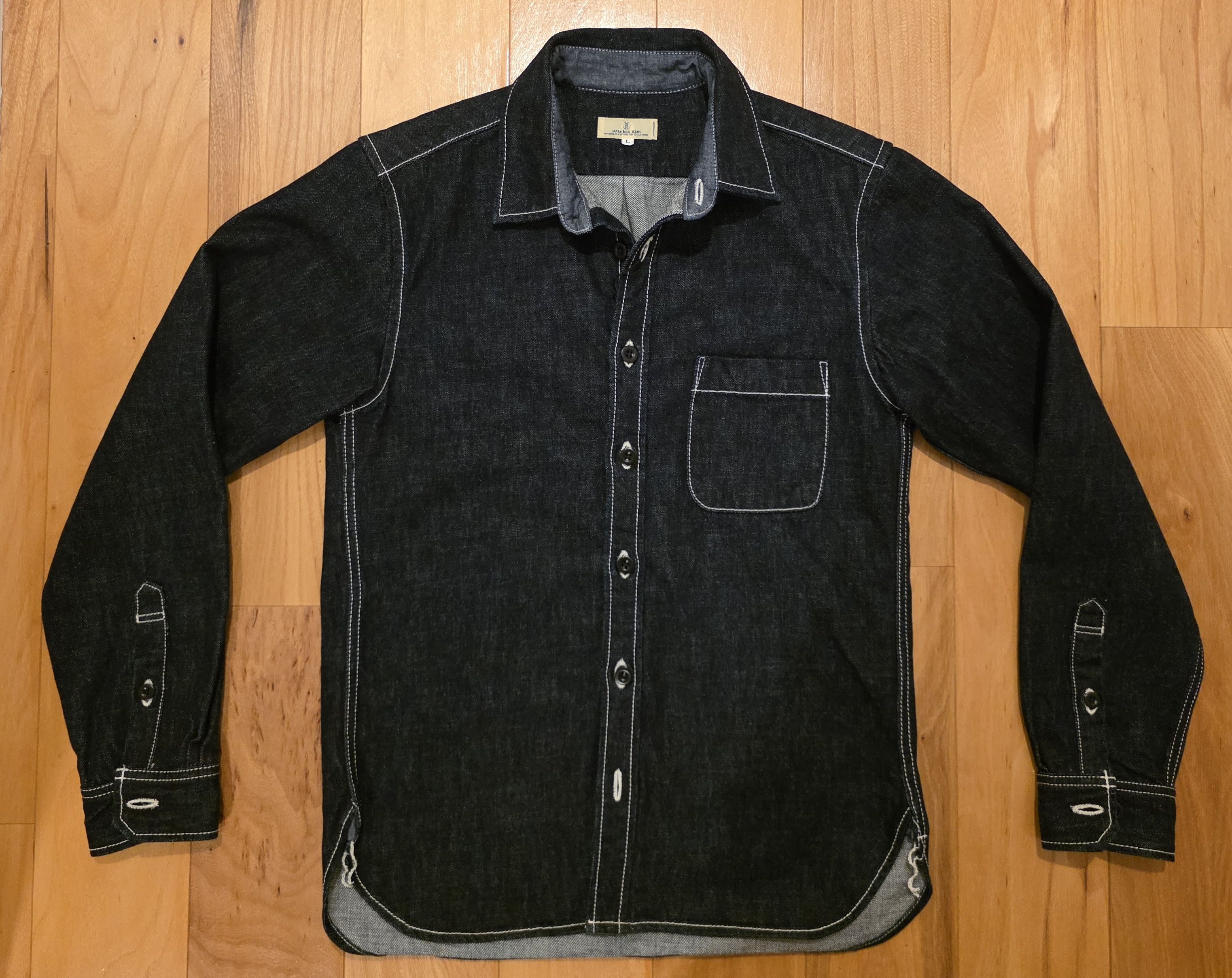 Japan Blue Workshirt Size Large