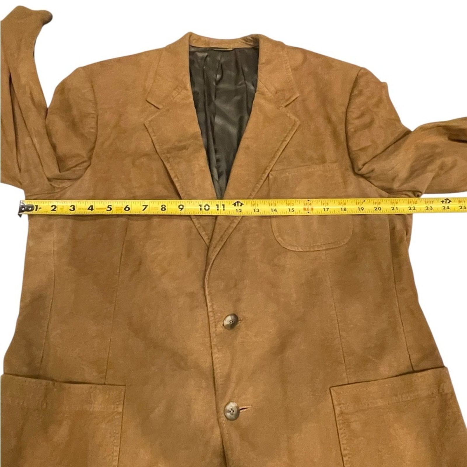 Dior Christian Dior Authentic Camel Brown Suede Jacket Size 44L - 8 Thumbnail