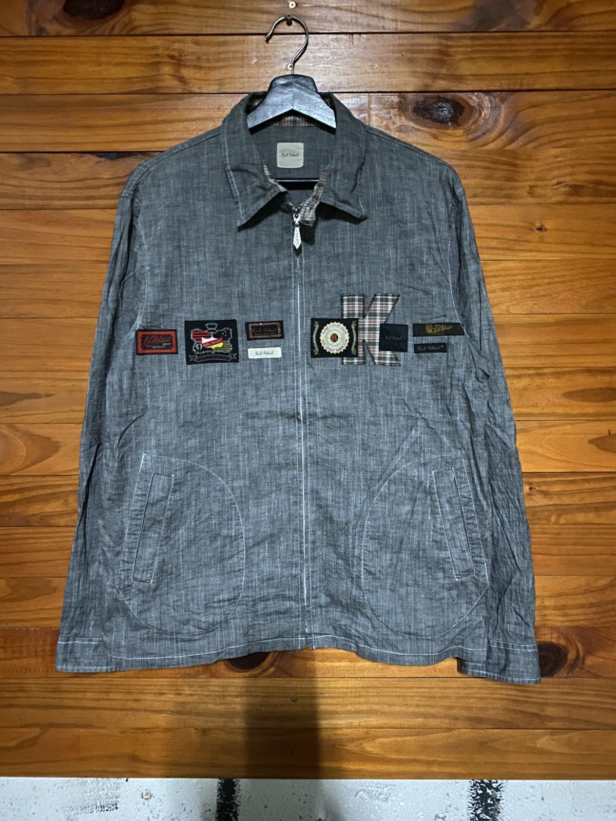 Karl Helmut Vintage Karl Helmut Patchwork Embroidered Jacket – Harajuku Size US S / EU 44-46 / 1 - 3 Thumbnail