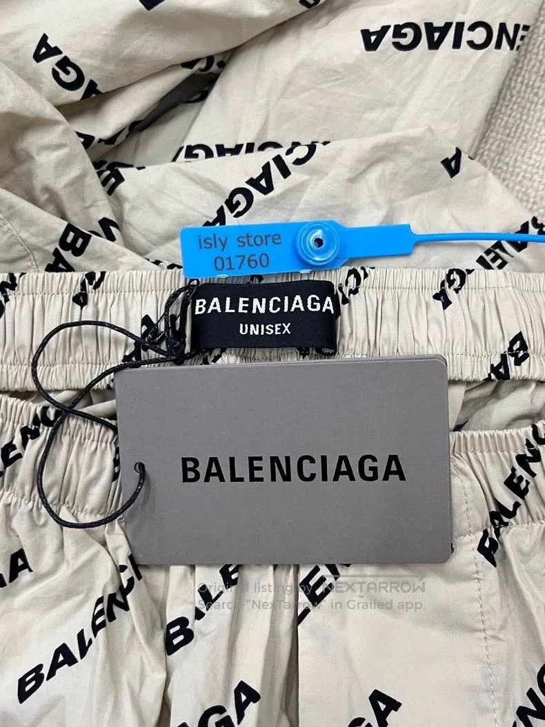 Balenciaga Balenciaga Logo Print Casual Pants. Size US 44 / EU 60 - 3 Thumbnail