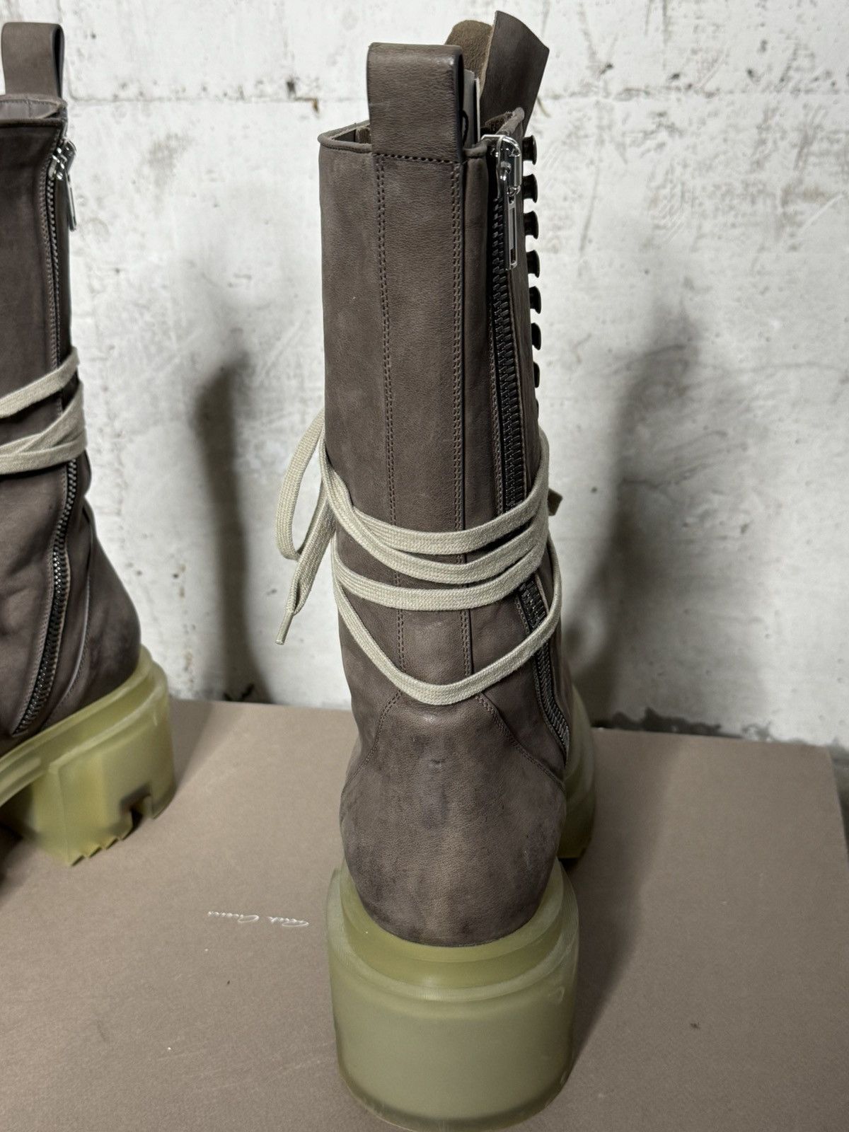 Rick Owens Rick Owens Army bogun 44 UK10.5 Sample 1/1 mega laced Size US 10.5 / EU 43-44 - 6 Thumbnail