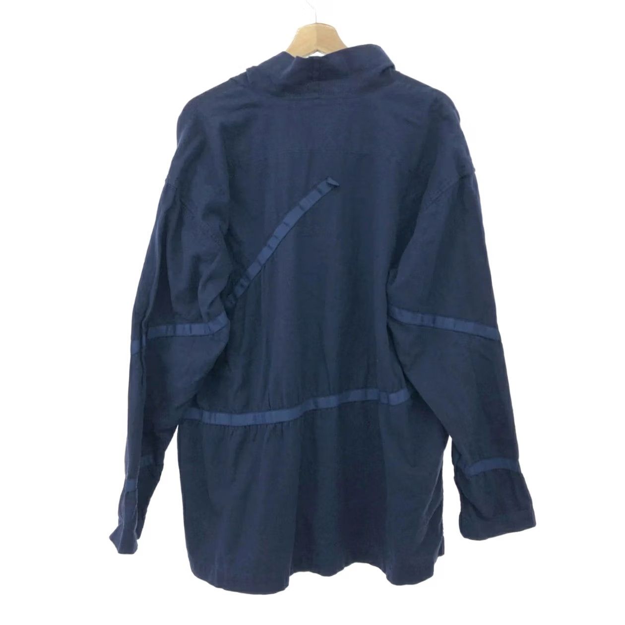 Issey Miyake ISSEY MIYAKE Men Deformed Shirt Size 3 Navy Cotton good condition Casual Size US S / EU 44-46 / 1 - 2 Thumbnail