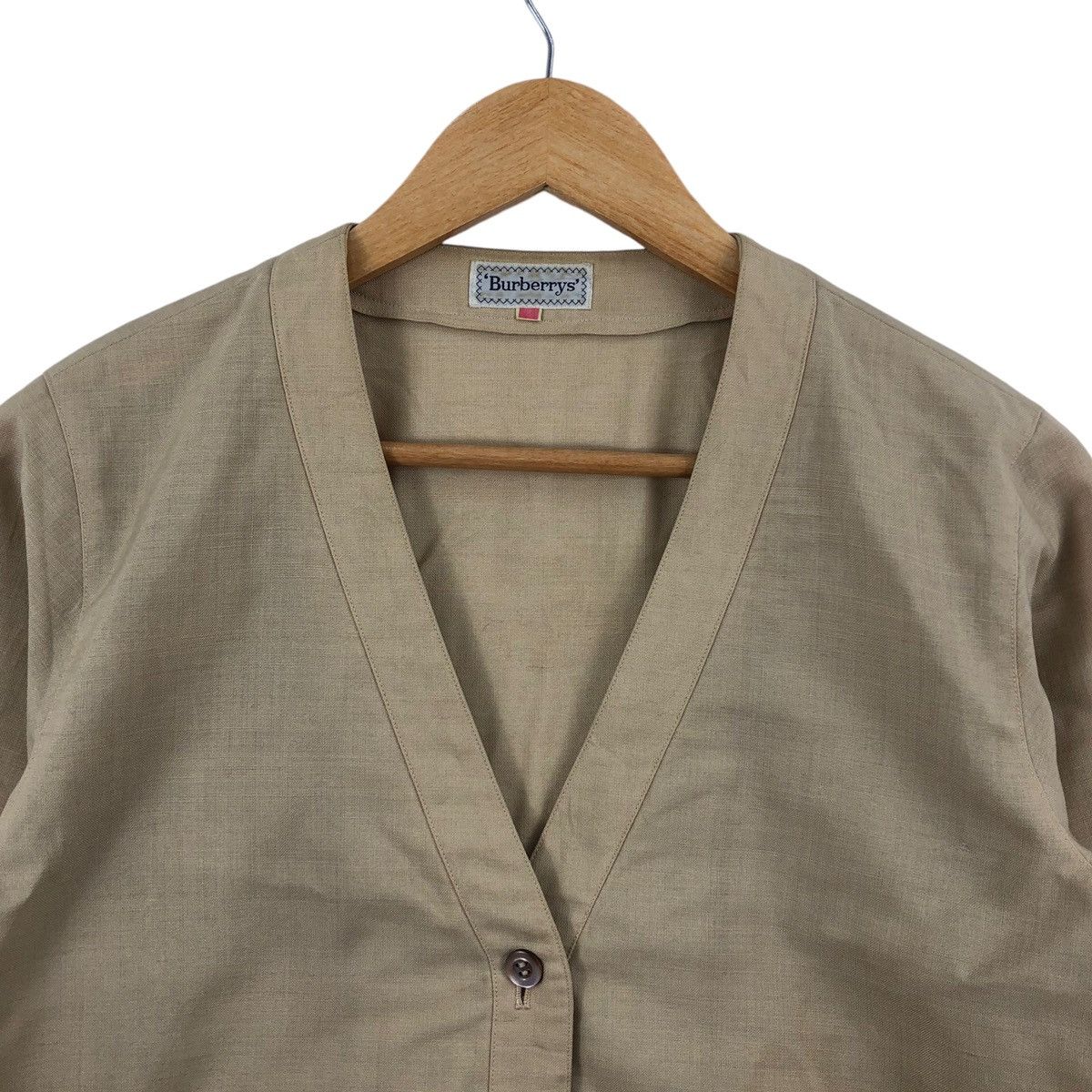 Burberry × Vintage Vintage 90s BURBERRYS Jacket Button Down Size M / US 6-8 / IT 42-44 - 2 Thumbnail