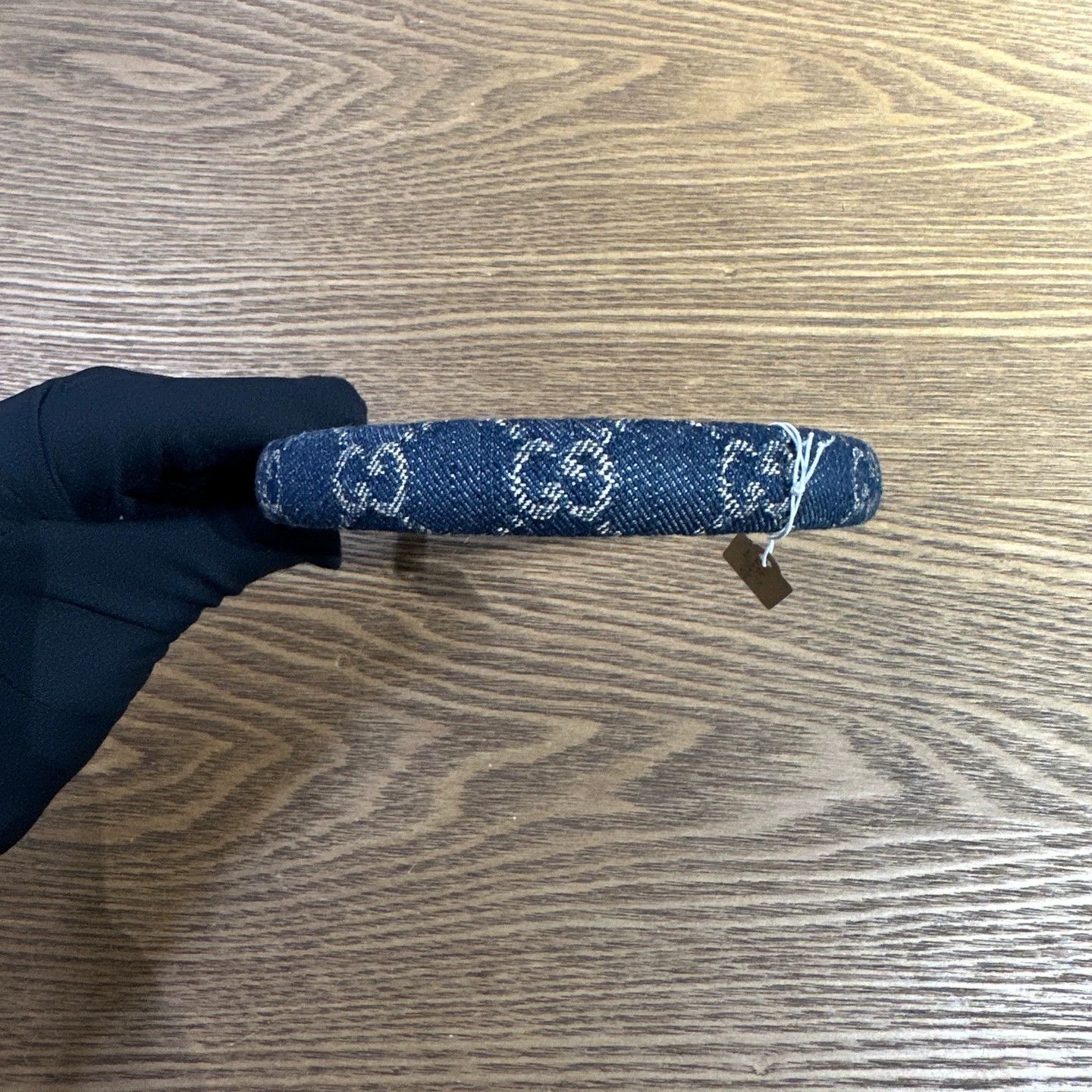 Gucci Gucci may965 all-over GG denim headband Size ONE SIZE - 1 Thumbnail