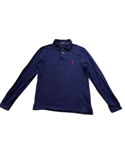 Polo Ralph Lauren Vintage Polo Ralph Lauren Custom Slim Fit Long Sleeve Size S Size US S / EU 44-46 / 1 - 1 Thumbnail
