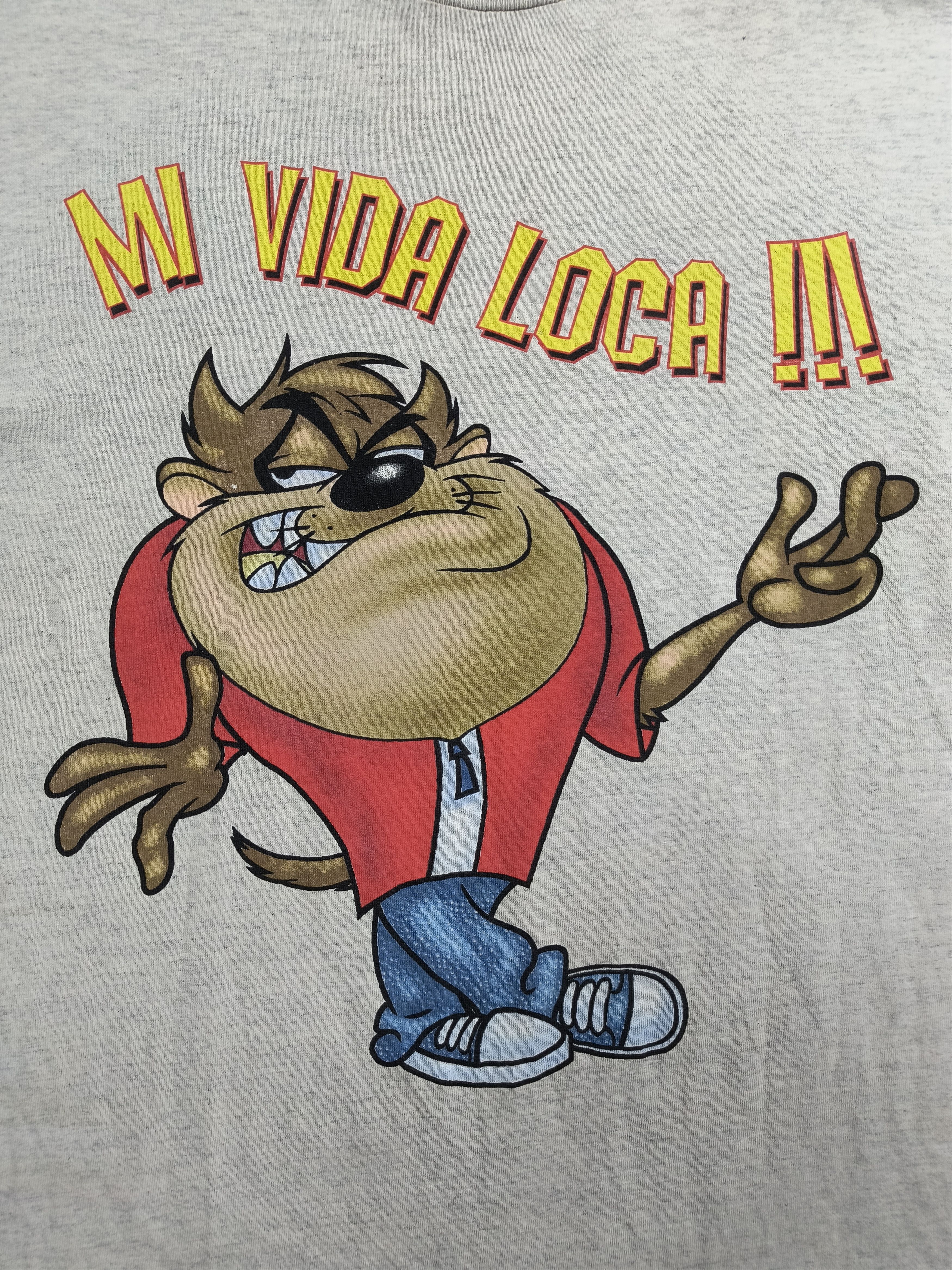 Warner Bros Vintage Taz mi vida loca 1999 tee Size US L / EU 52-54 / 3 - 1 Thumbnail