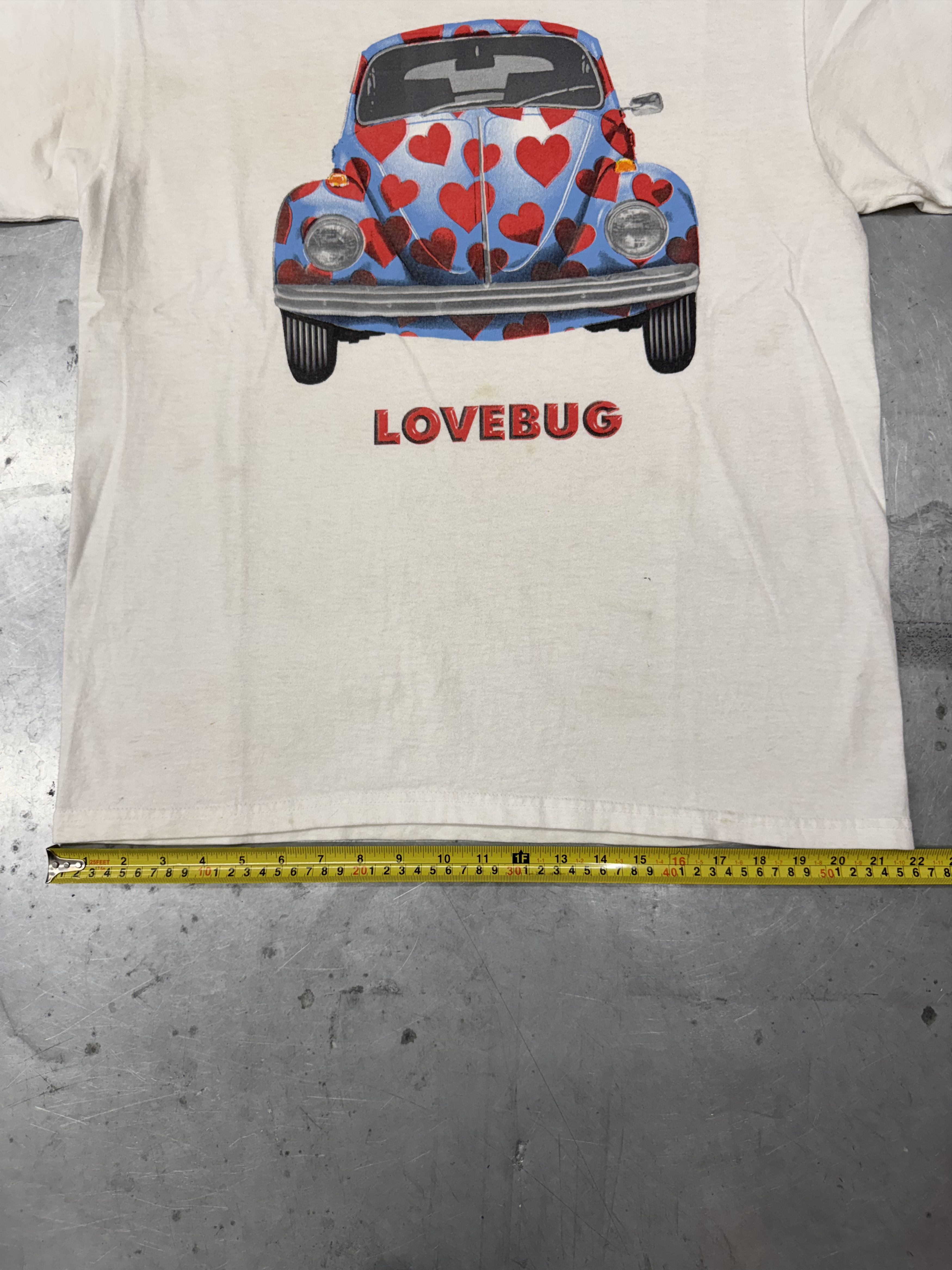 Delta Vintage Lovebug Tshirt Size US L / EU 52-54 / 3 - 3 Thumbnail