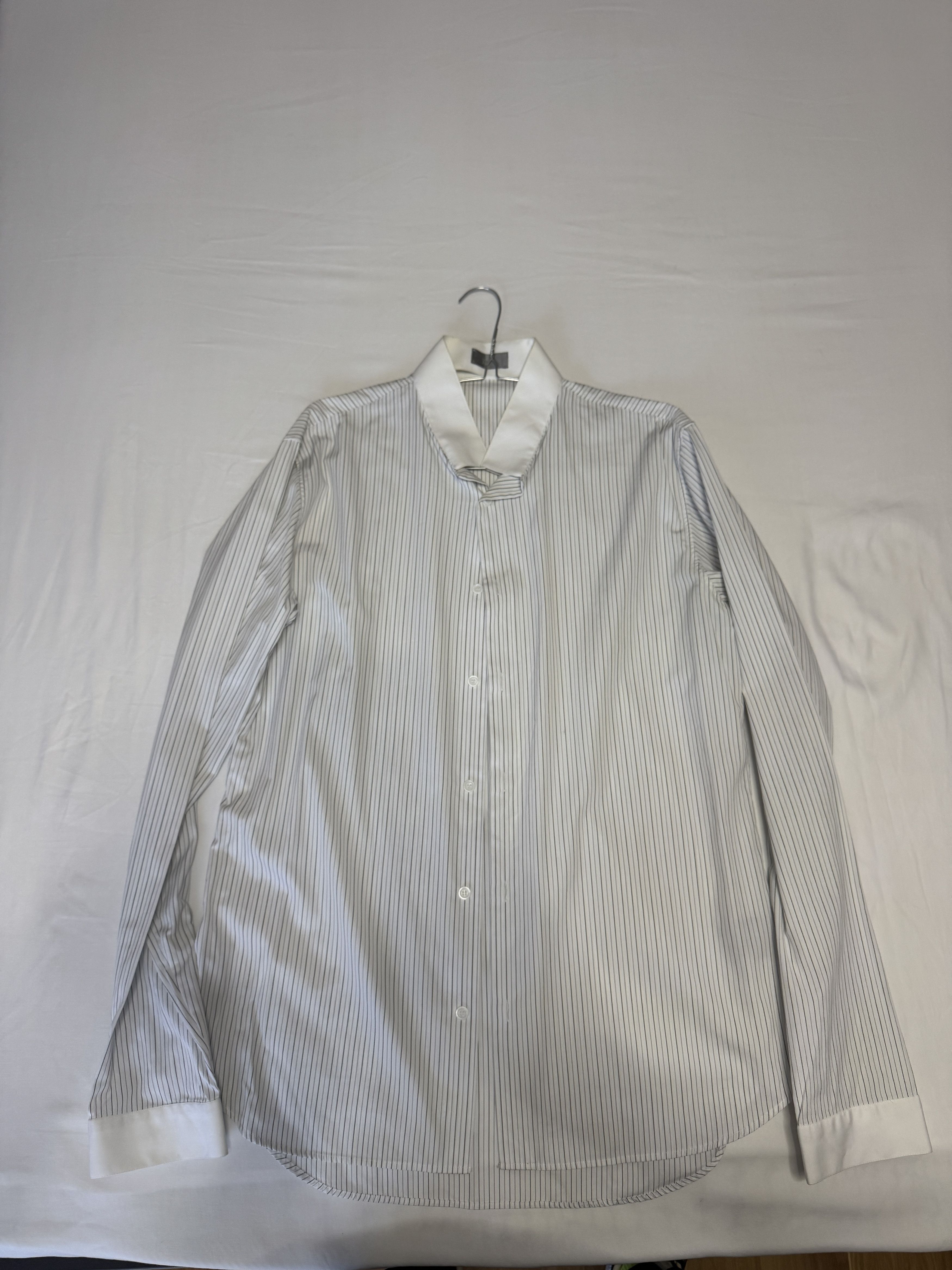 Dior Dior striped shirt size 41 slim fit Size US L / EU 52-54 / 3 - 1 Thumbnail