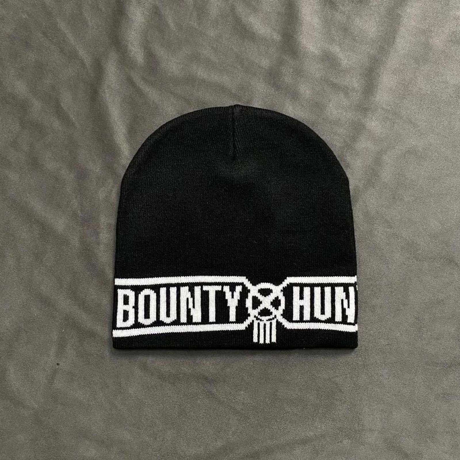 Stray Rats Rare Stray Rats Bounty Hunter Logo Black No Cuff Knit Beanie Size ONE SIZE - 1 Thumbnail