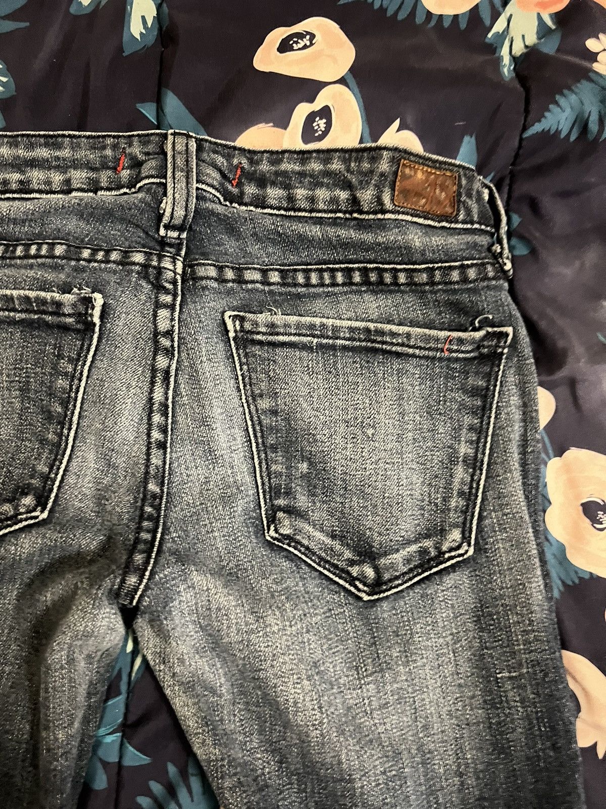 Japanese Brand × Vintage women dark jeans Size 26" / US 2 / IT 38 - 9 Thumbnail
