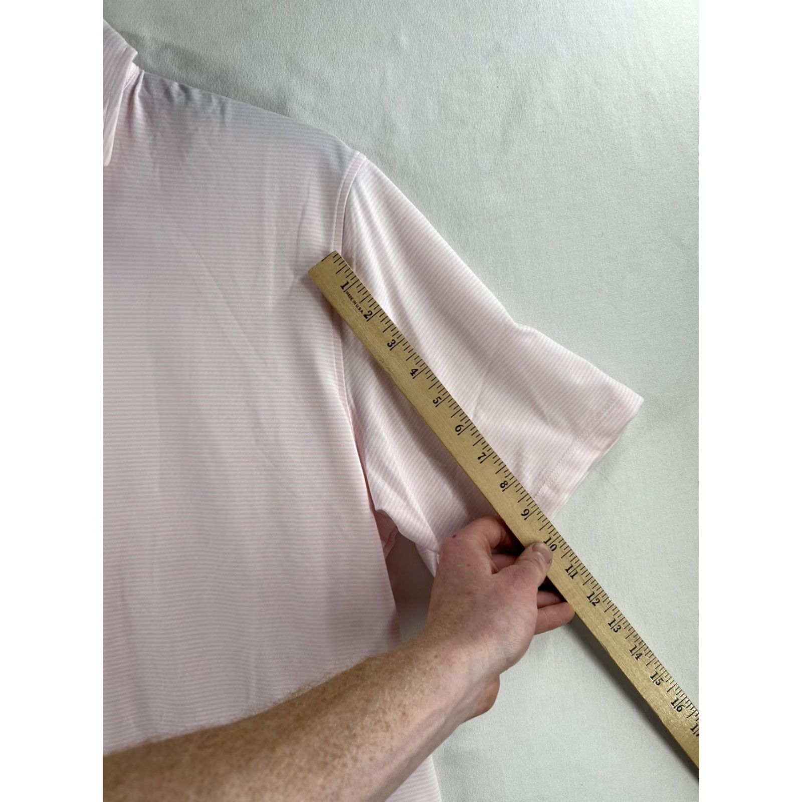 Vintage Greyson Polo Shirt Men XL Pink Striped Short Sleeve Golf Size US XL / EU 56 / 4 - 7 Thumbnail
