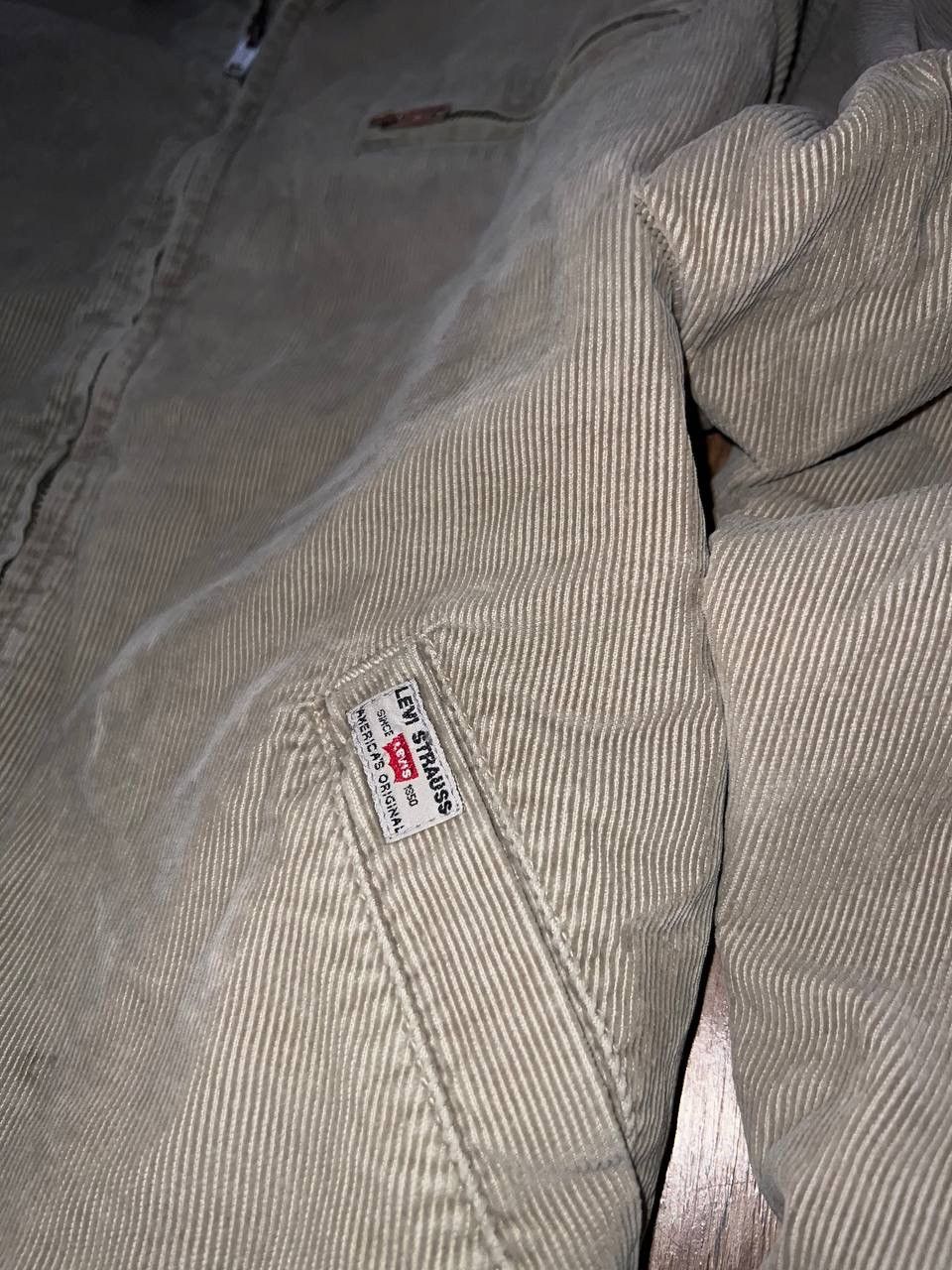 Levi's × Levi's Vintage Clothing × Vintage Levi's Vintage Sherpa Lined Jacket Corduroy White Tab Size US M / EU 48-50 / 2 - 6 Thumbnail