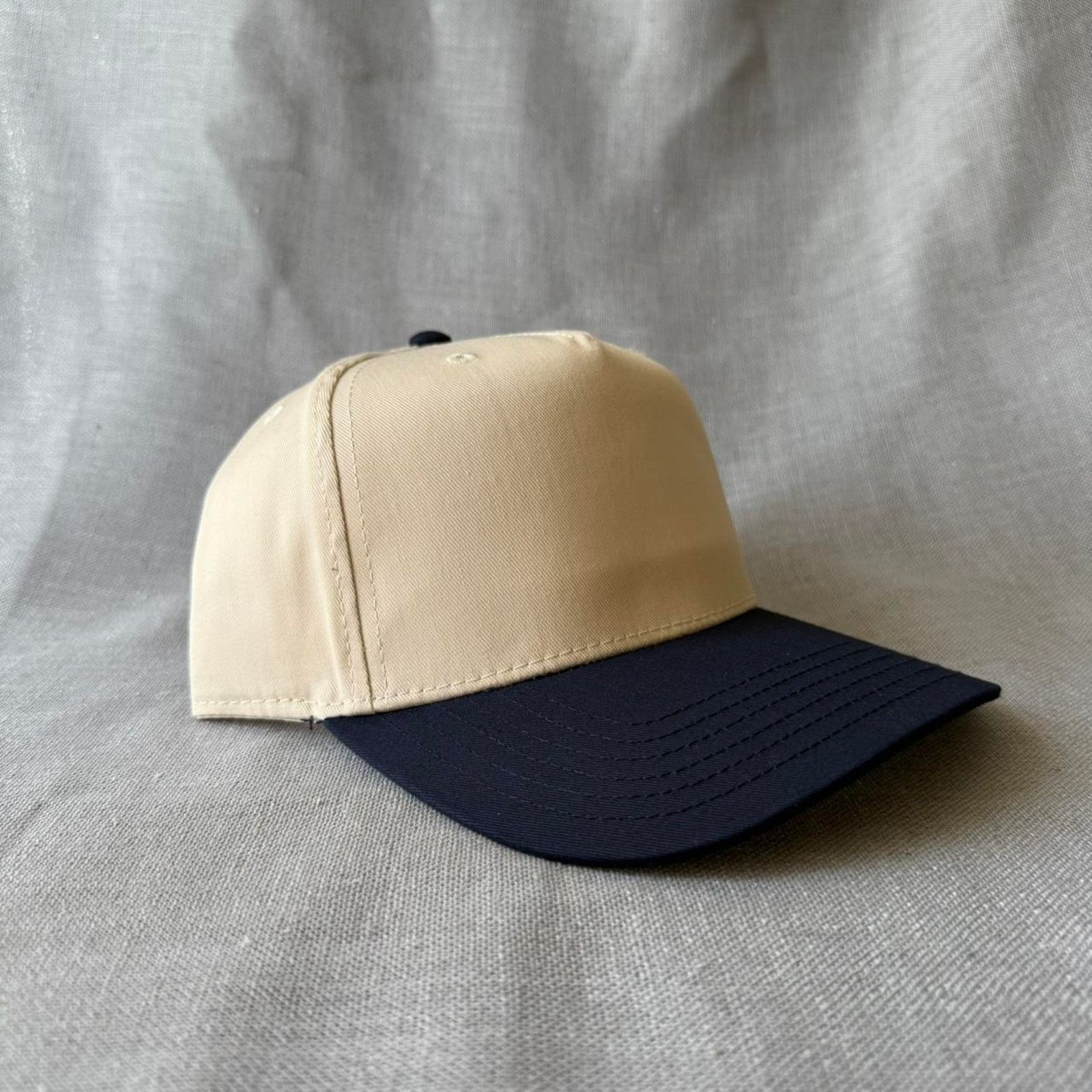 Other Cream and navy blue canvas WMNS1 Size ONE SIZE - 4 Thumbnail