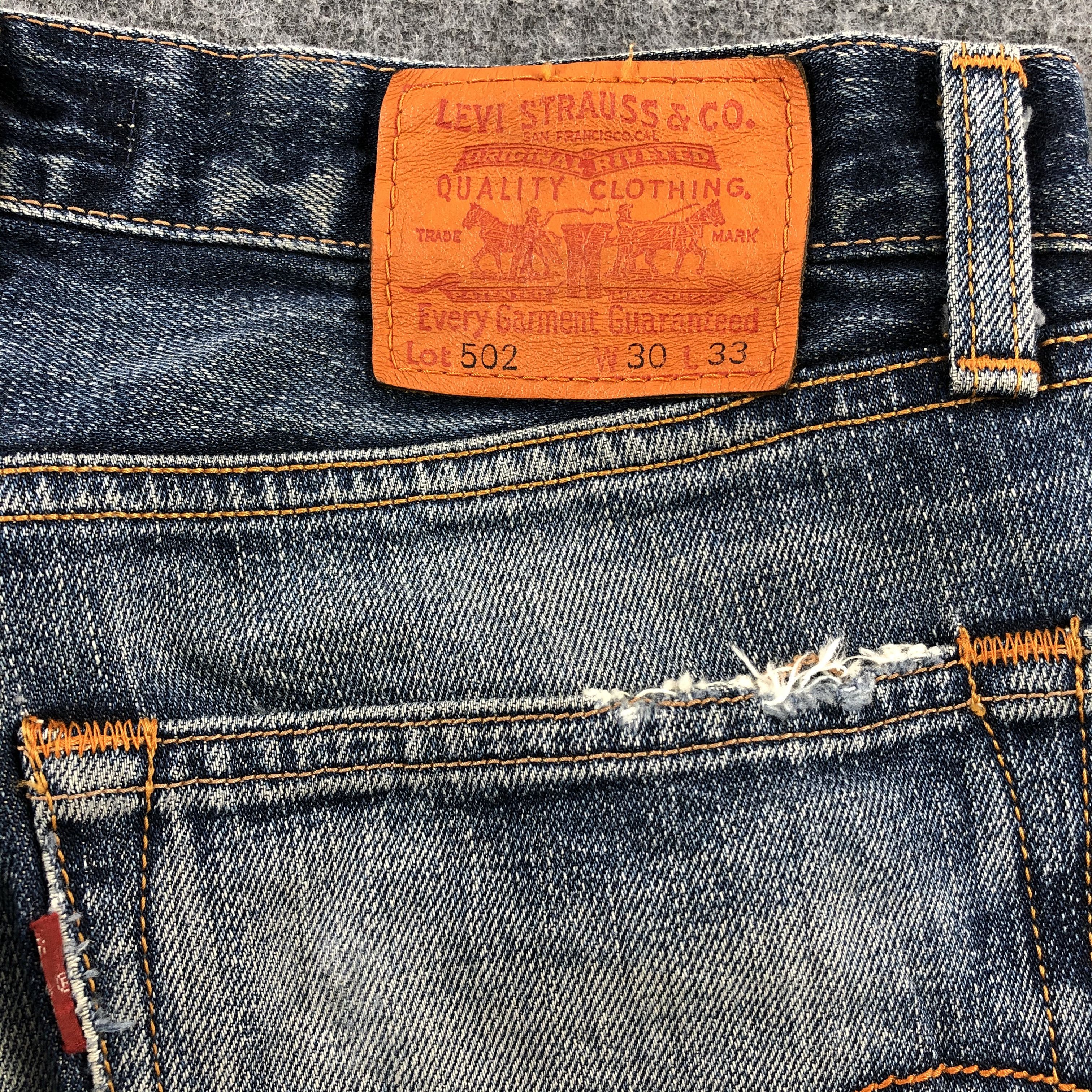 Levi's × Vintage Vintage Blue Wash Levis 502 Jeans-JM1419 Size US 32 / EU 48 - 7 Thumbnail