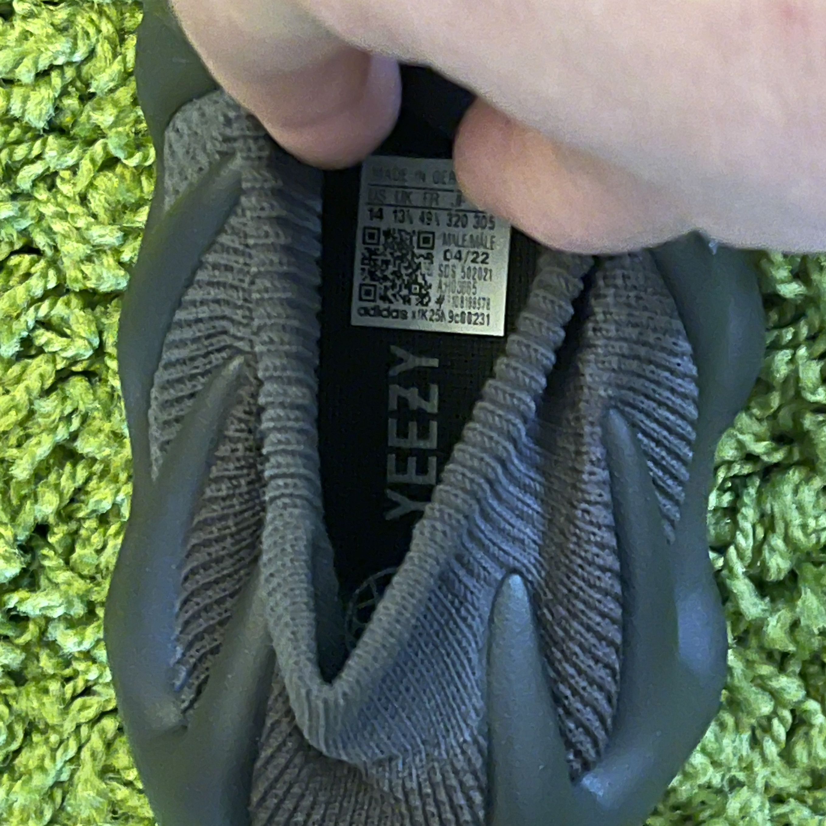 Adidas Adidas Yeezy 450 Utility Black (2022) Size 14 Size US 14 / EU 47 - 12 Thumbnail