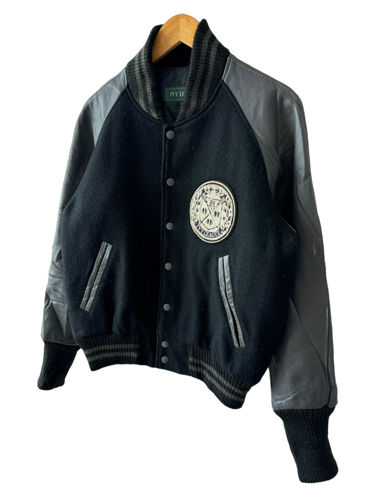 Other Vintage Ivy League Stadium Wool Leather Varsity Jacket Size US L / EU 52-54 / 3 - 9 Thumbnail