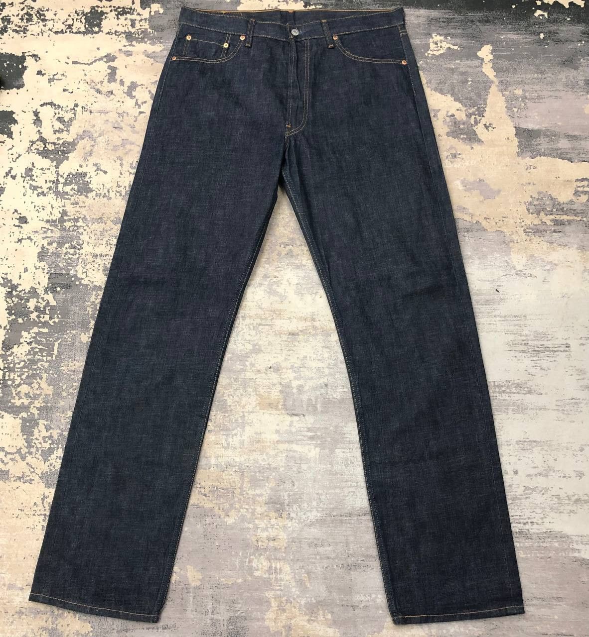 Levi's × Levi's Vintage Clothing P767 RARE VTG 501xx LEVI'S BLUE JEANS Size US 36 / EU 52 - 2 Thumbnail