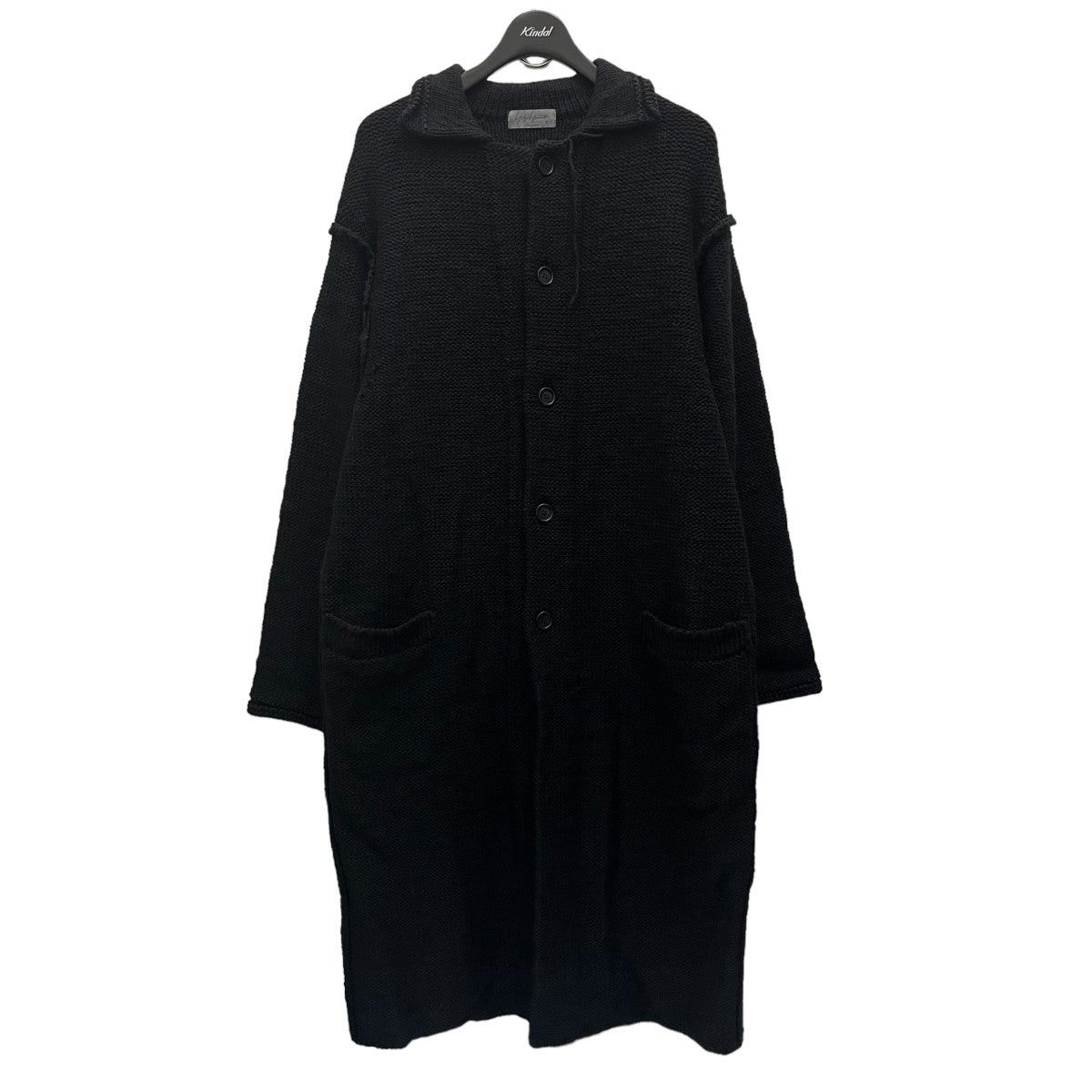 Yohji Yamamoto Canky Knit Long Cardigan HX K76 184 Size US L / EU 52-54 / 3 - 1 Thumbnail
