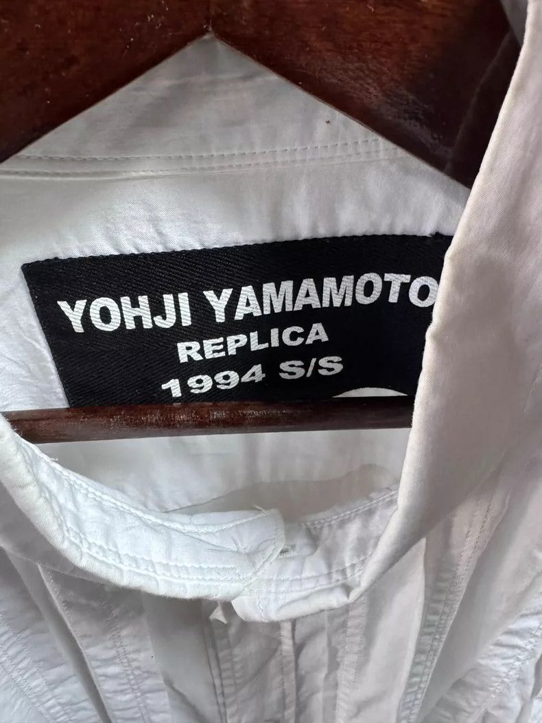 Yohji Yamamoto Yohji Yamamoto White Shirt Size US L / EU 52-54 / 3 - 4 Thumbnail