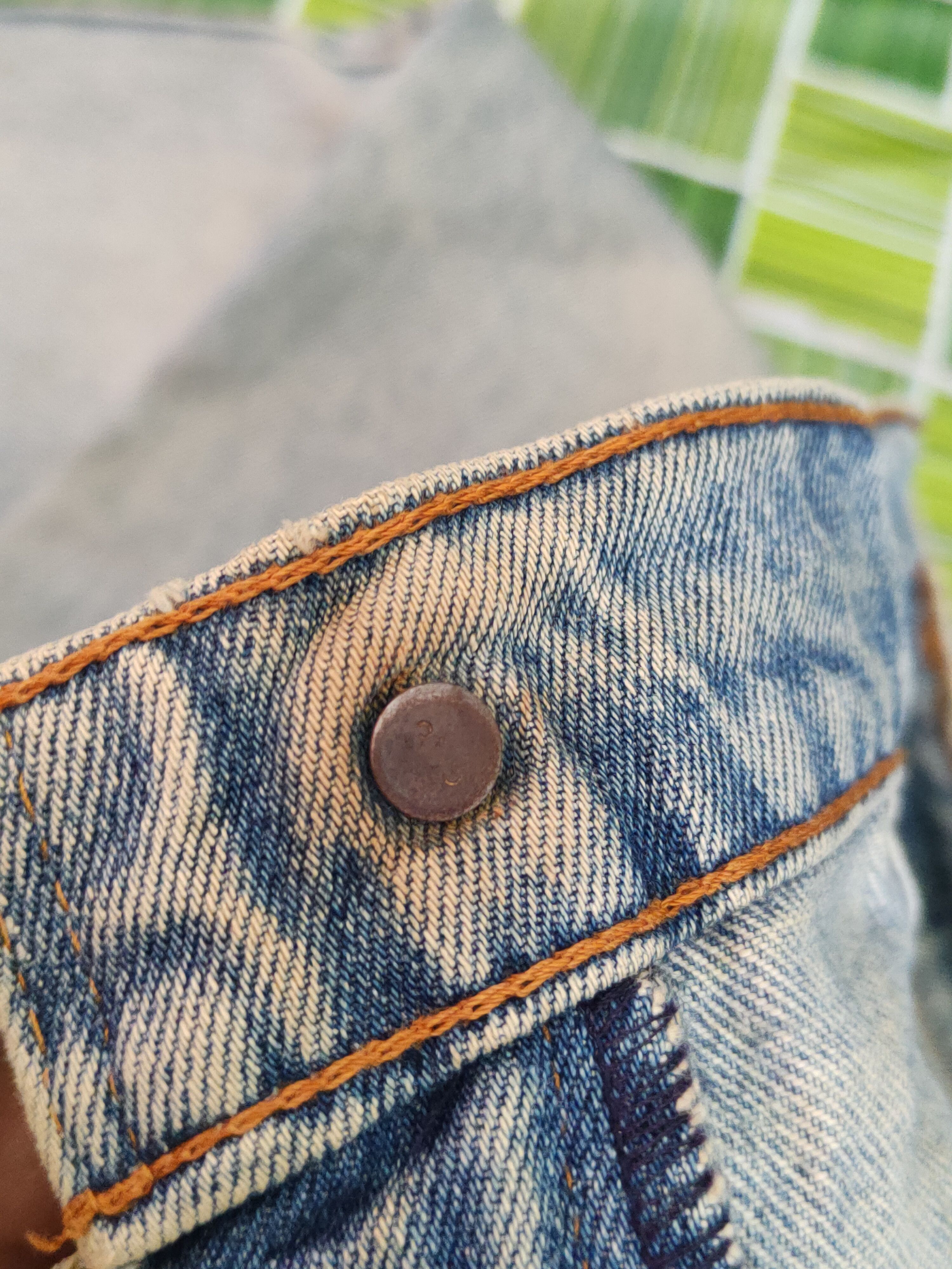 Levi's Levi's Blue Faded Distressed Ripped Jeans #S1648 Size US 31 - 16 Thumbnail