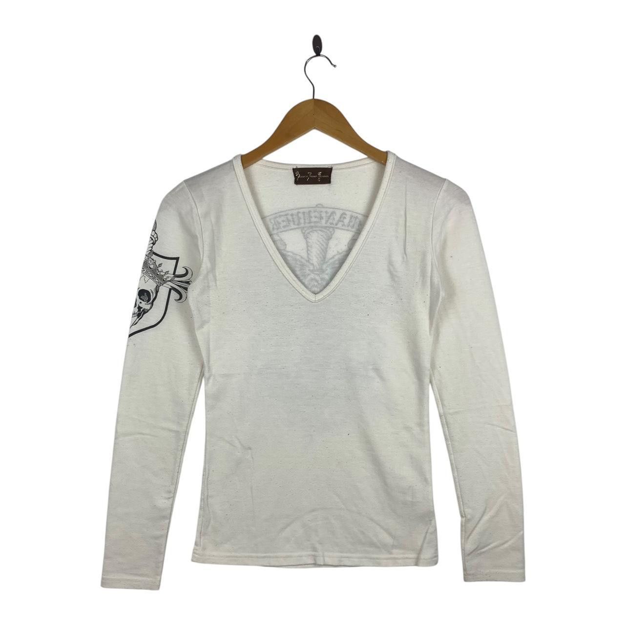 Other BOOTY TRAP JEANS Skull Bones Lion Crest Pop Art Tee Shirt Size M / US 6-8 / IT 42-44 - 2 Thumbnail
