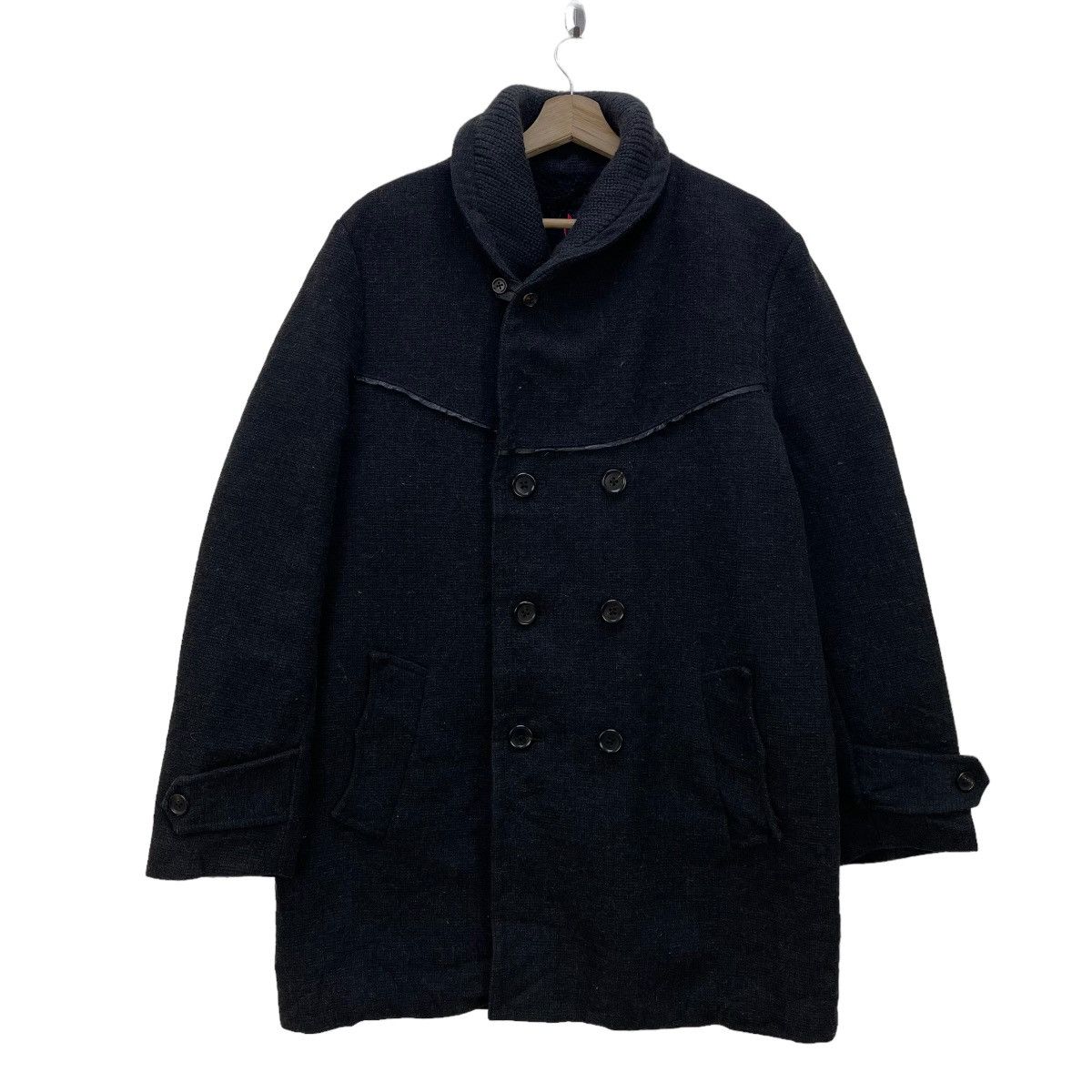 Japanese Brand 🤝Vintage 90S Virus Wool Jacket Made In Japan Size US M / EU 48-50 / 2 - 2 Thumbnail