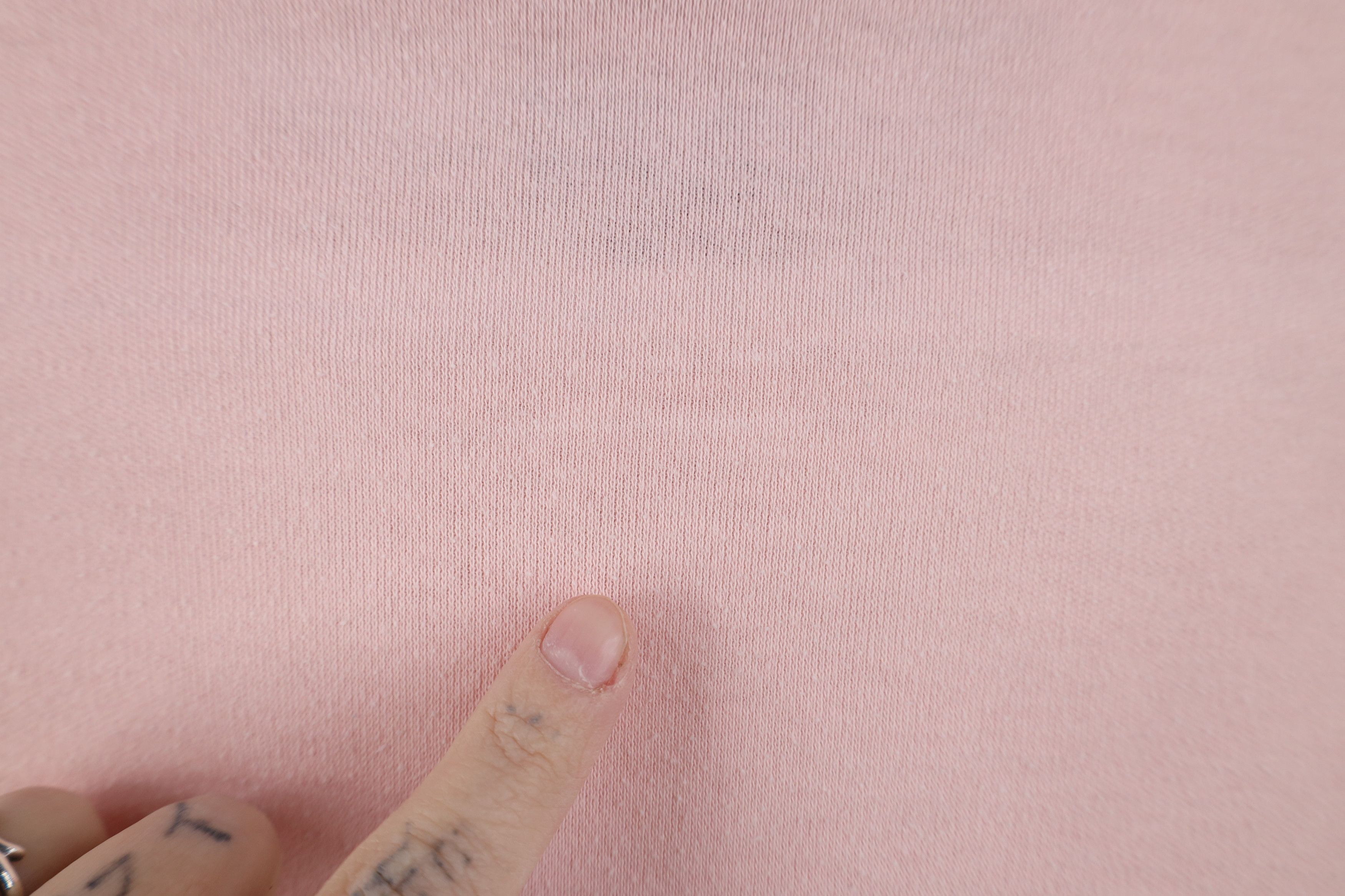 Vintage Vintage 90s Streetwear Long Sleeve Turtleneck T-Shirt Pink Size L / US 10 / IT 46 - 9 Thumbnail