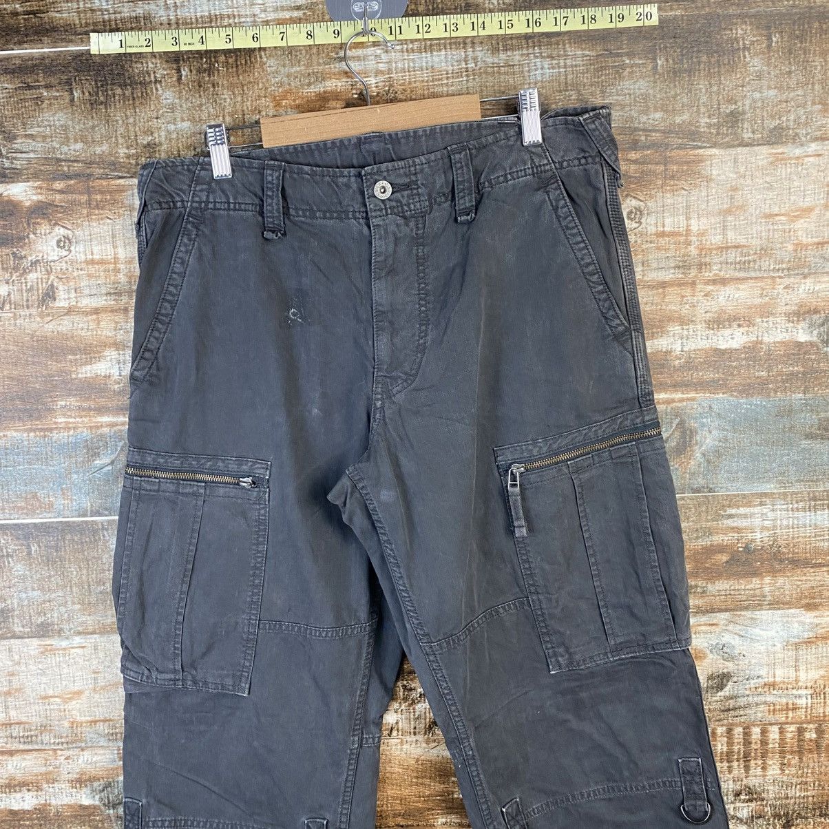 Other DL Uniqlo Black Cargo Multipocket Pants #C929 Size US 33 - 4 Thumbnail