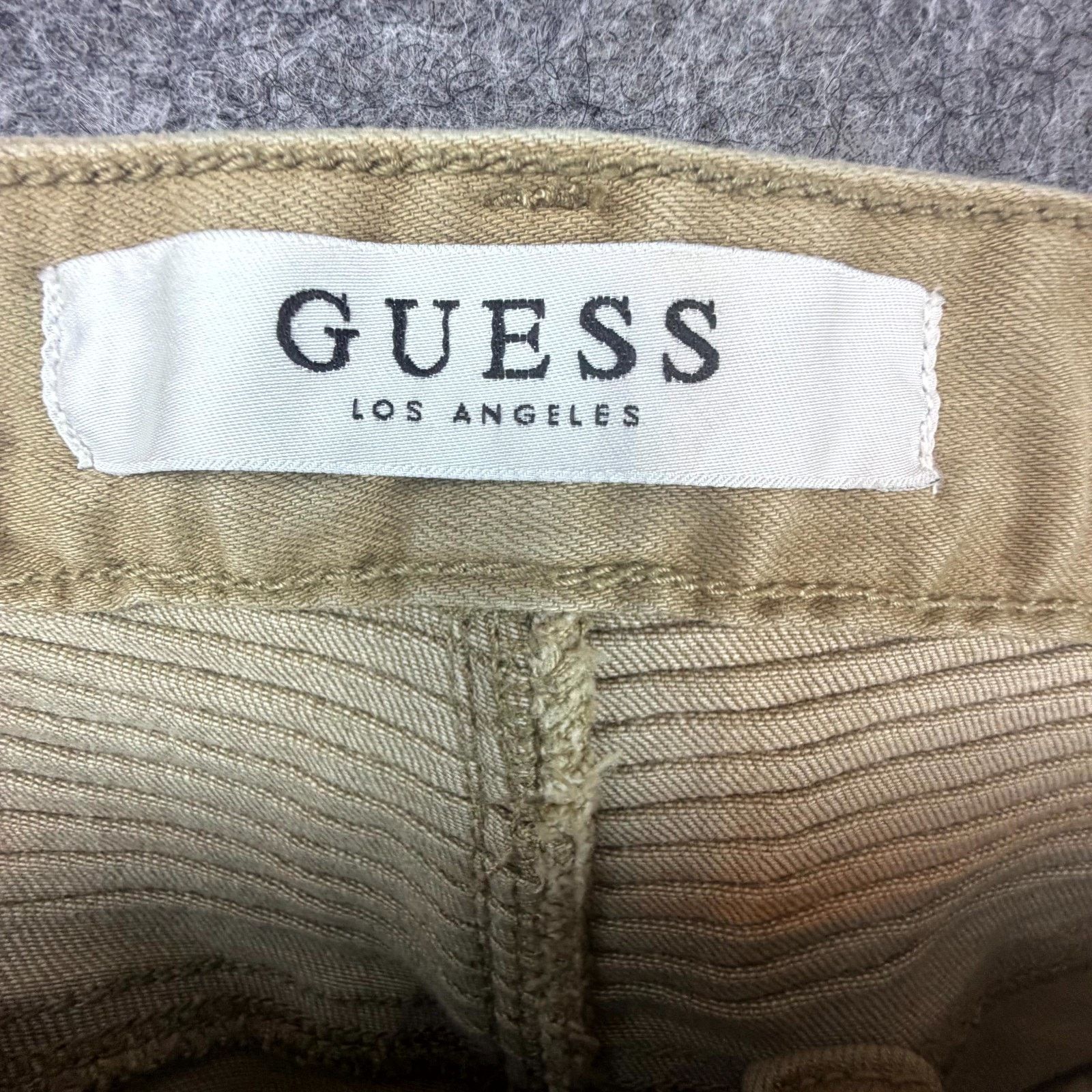 Guess Guess Jeans 32 Beige Slim Tapered Streetwear Paint Grunge Size US 32 / EU 48 - 5 Thumbnail