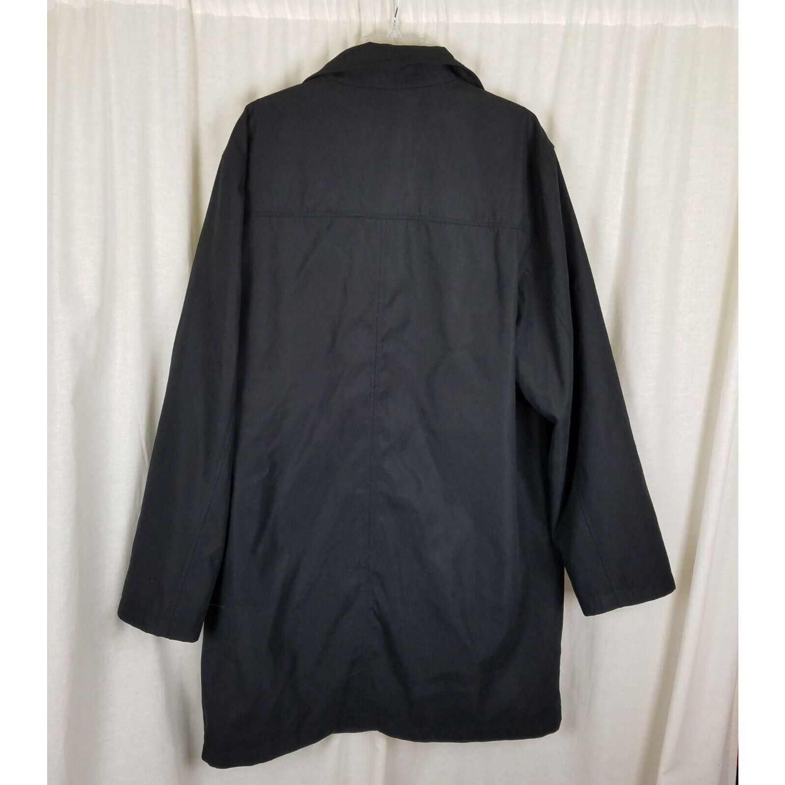 Chaps Vtg Chaps All Weather Trench Coat Placket Front Mens 44L Size US L / EU 52-54 / 3 - 4 Thumbnail