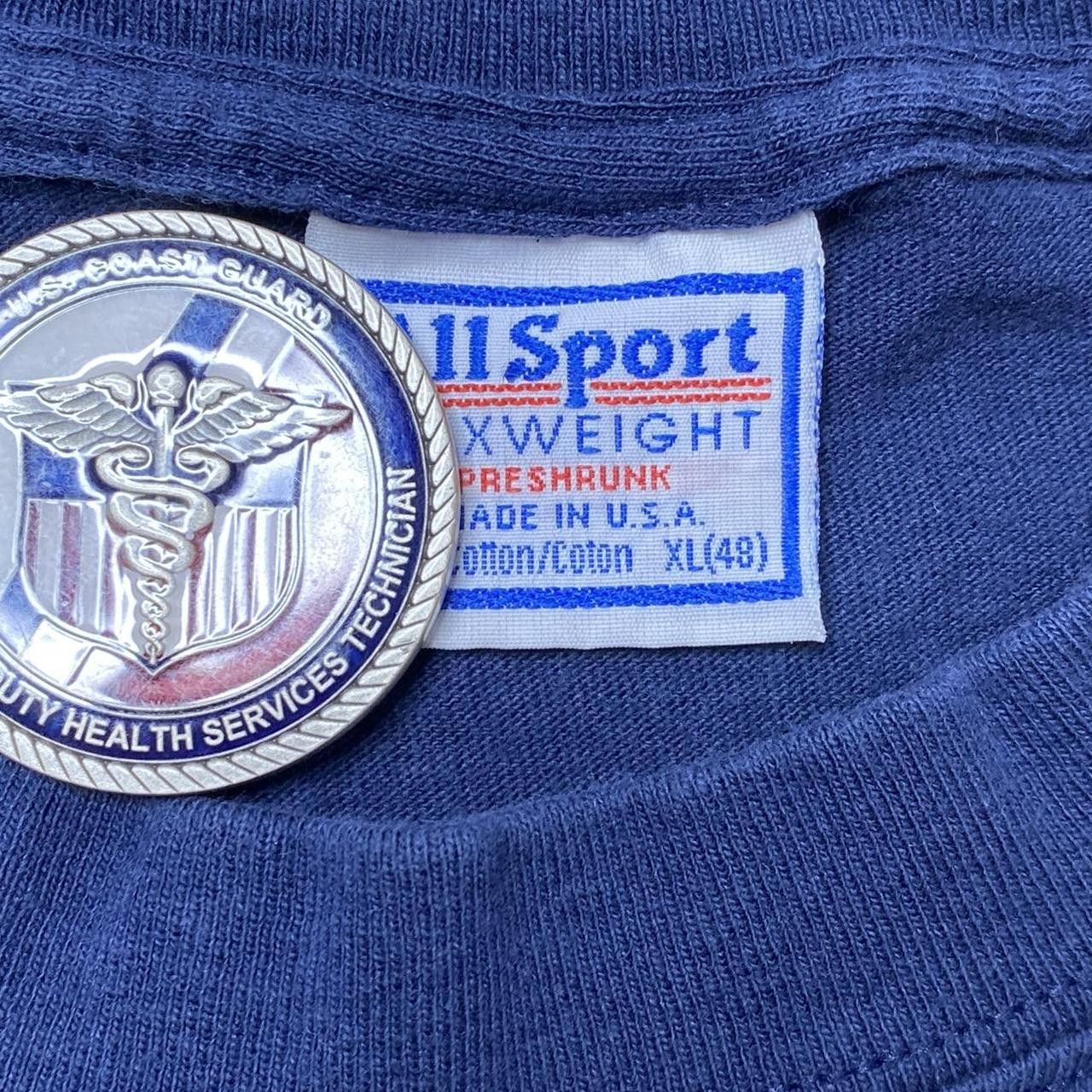 All Sport Vintage George Bush Navy Blue Political Tee Size XL Size US XL / EU 56 / 4 - 4 Thumbnail