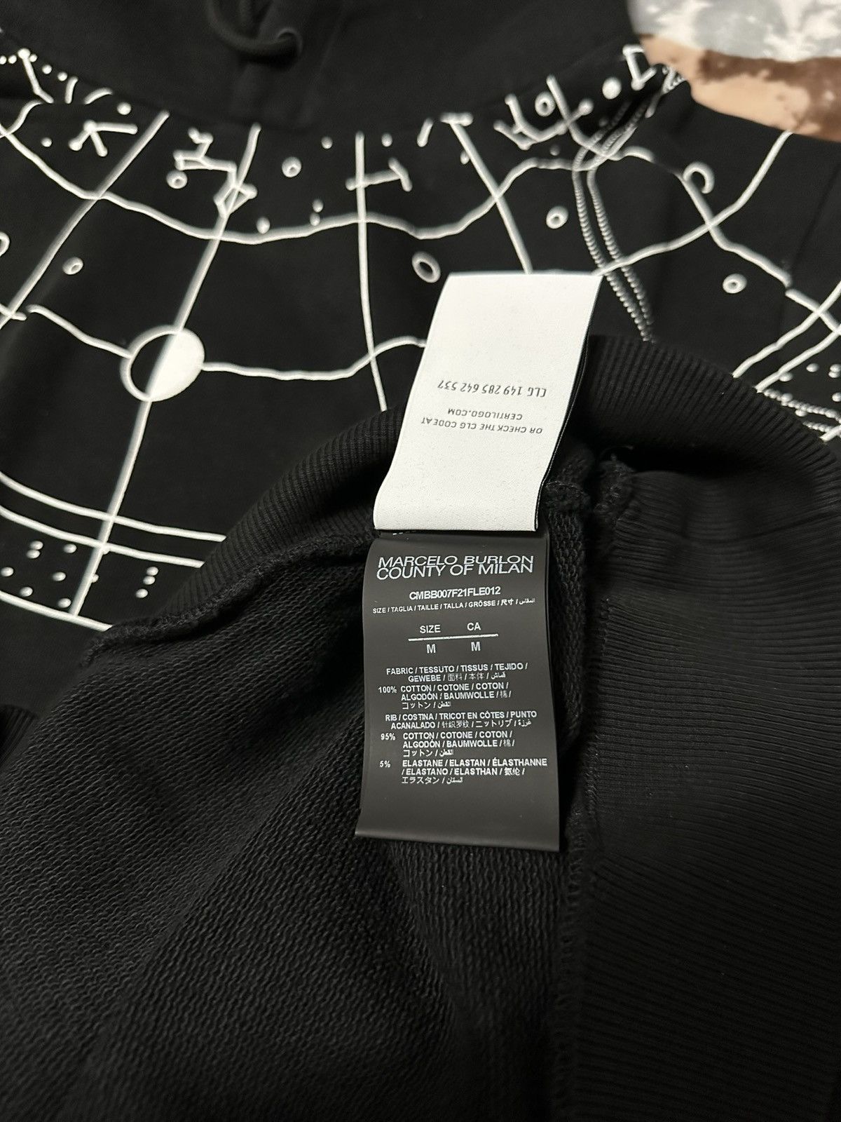Marcelo Burlon MARCELO BURLON HOODIE ASTRAL Size US M / EU 48-50 / 2 - 11 Thumbnail