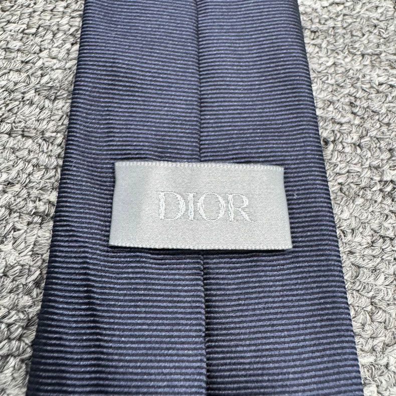 Dior Dior Erl flash powder embroidery tie Size ONE SIZE - 7 Thumbnail