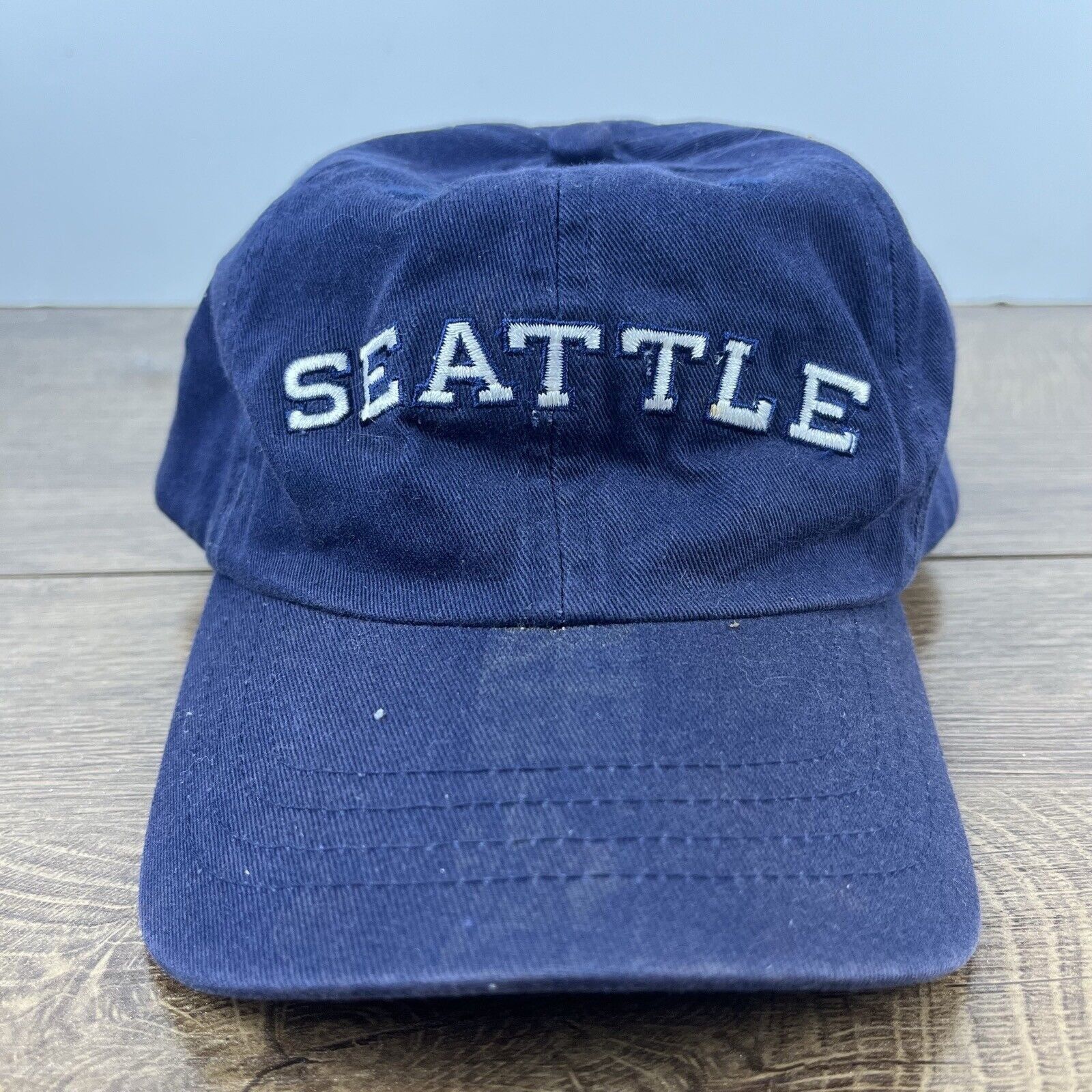 Other Seattle Blue Hat Seattle Seahawaks Blue Adjustable Hat Blue Size ONE SIZE - 3 Thumbnail