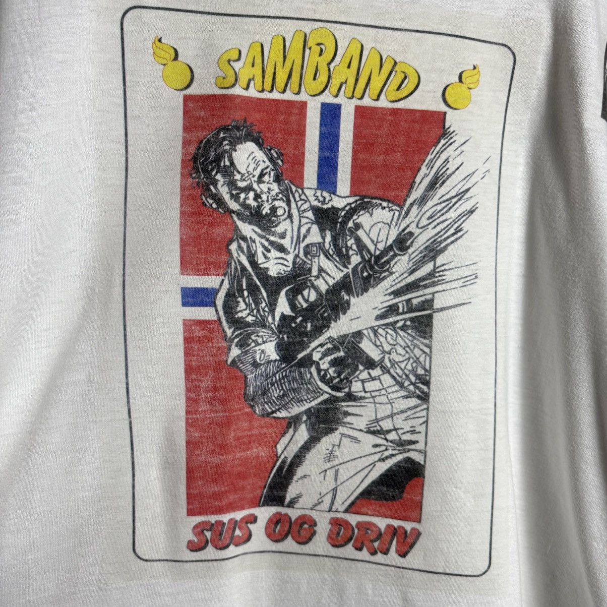Vintage Vintage 90s The Punisher Marvel Comics Military T-Shirt Size US XL / EU 56 / 4 - 3 Thumbnail