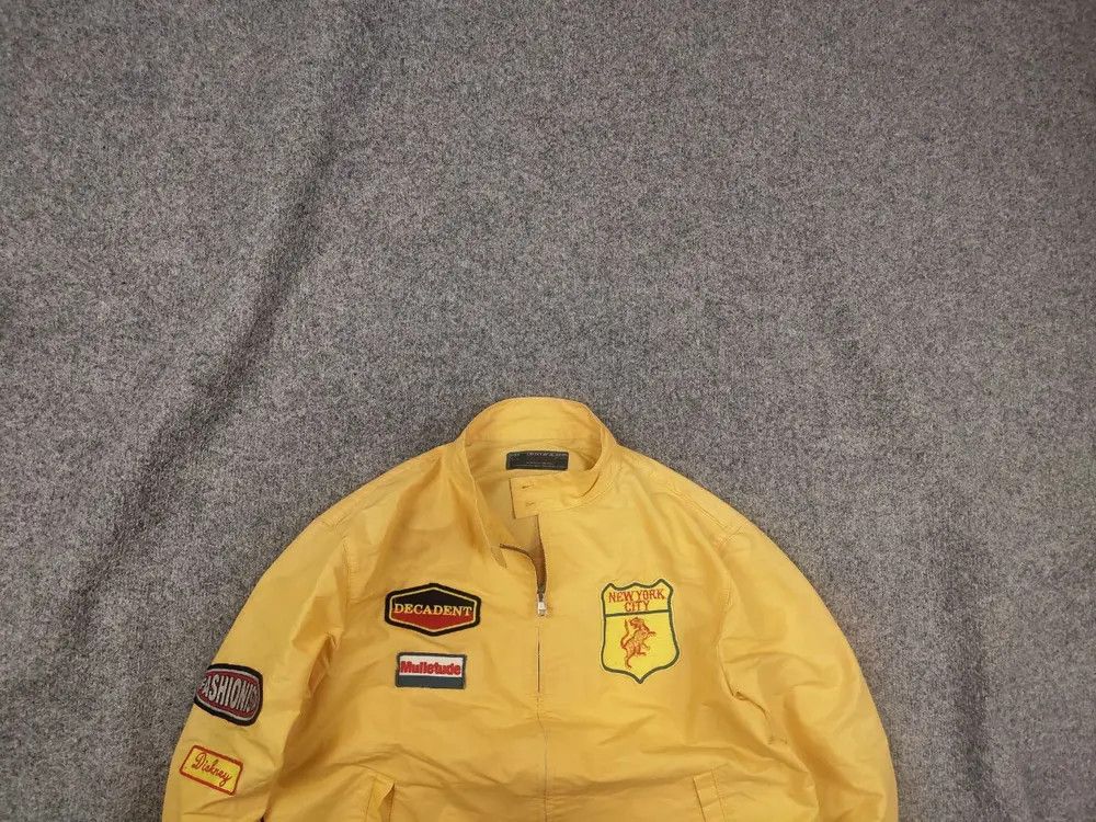 DKNY DKNY Vintage Donna Karan New York Yellow Windbreaker Jacket Size US M / EU 48-50 / 2 - 2 Thumbnail