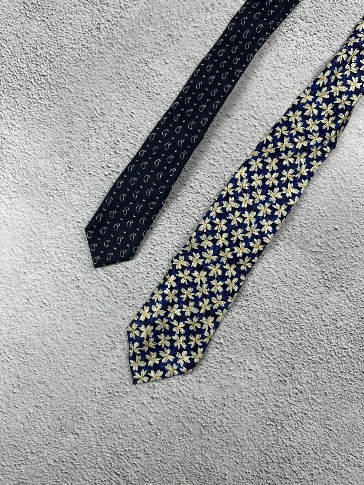 Ermenegildo Zegna Vintage Ermenegildo Zegna Tie x2 Old Money Style Size ONE SIZE - 6 Thumbnail